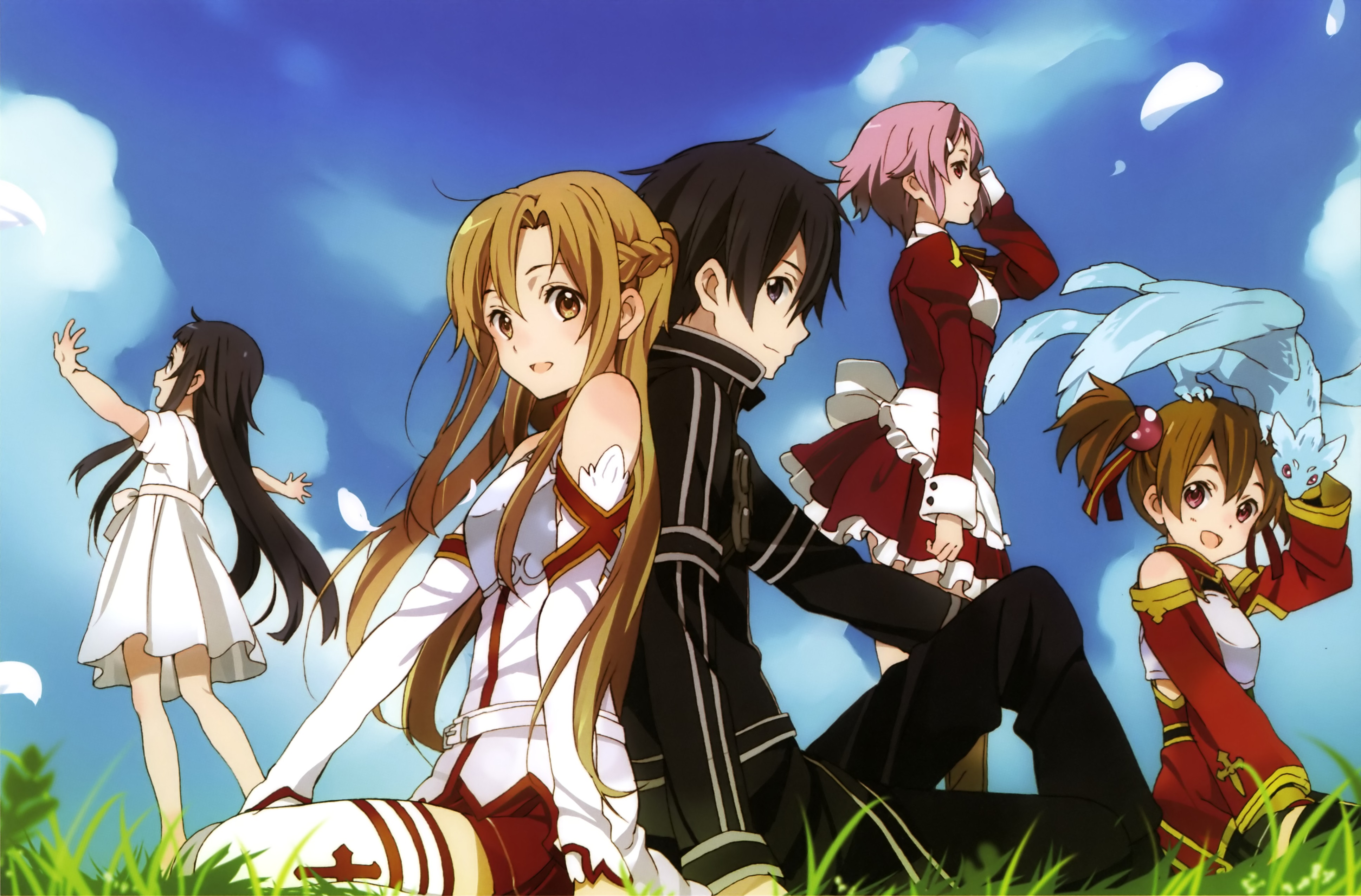 Characters from Sword Art Online HD Wallpaper