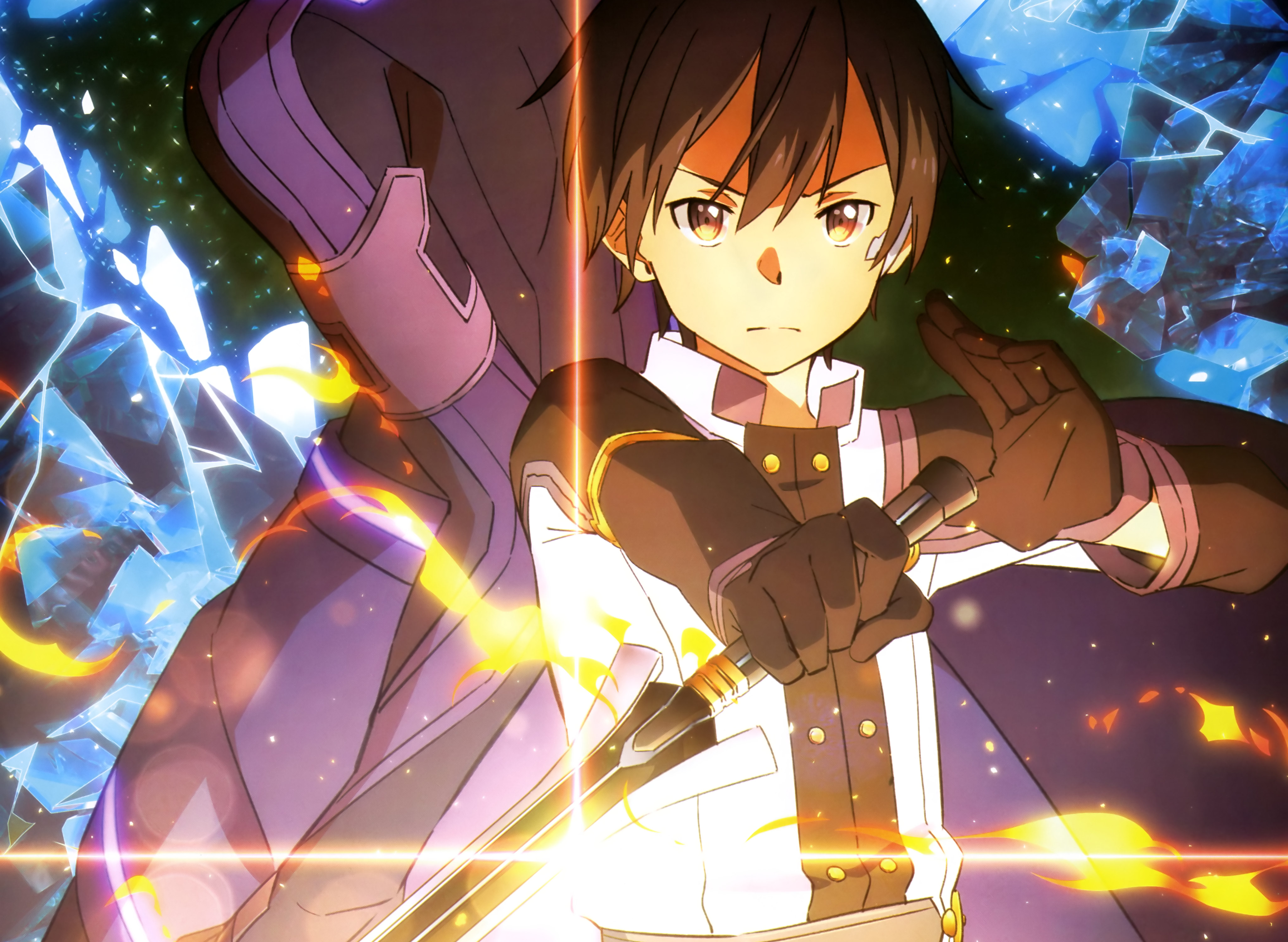 Kazuto Kirigaya from Sword Art Online HD Wallpaper