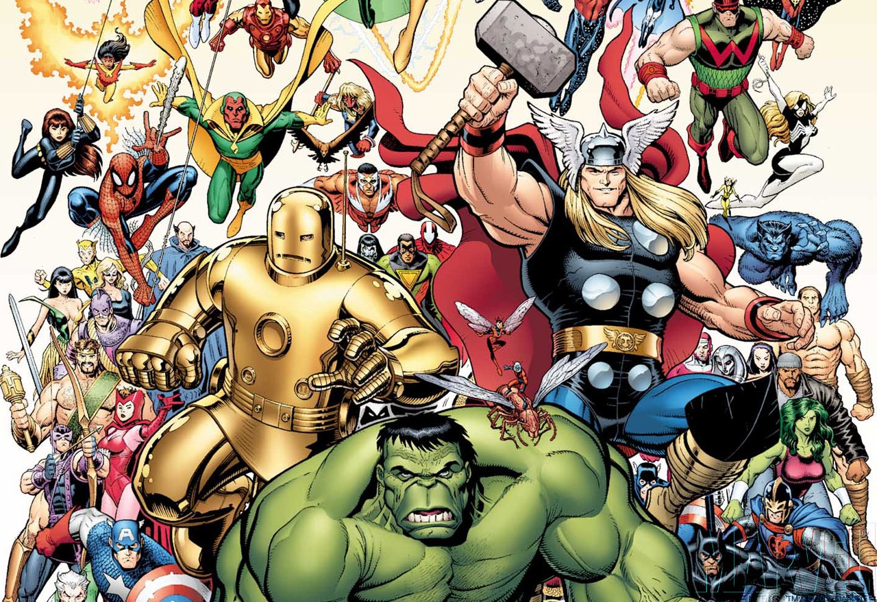 Marvel Comics Superheroes HD Wallpaper
