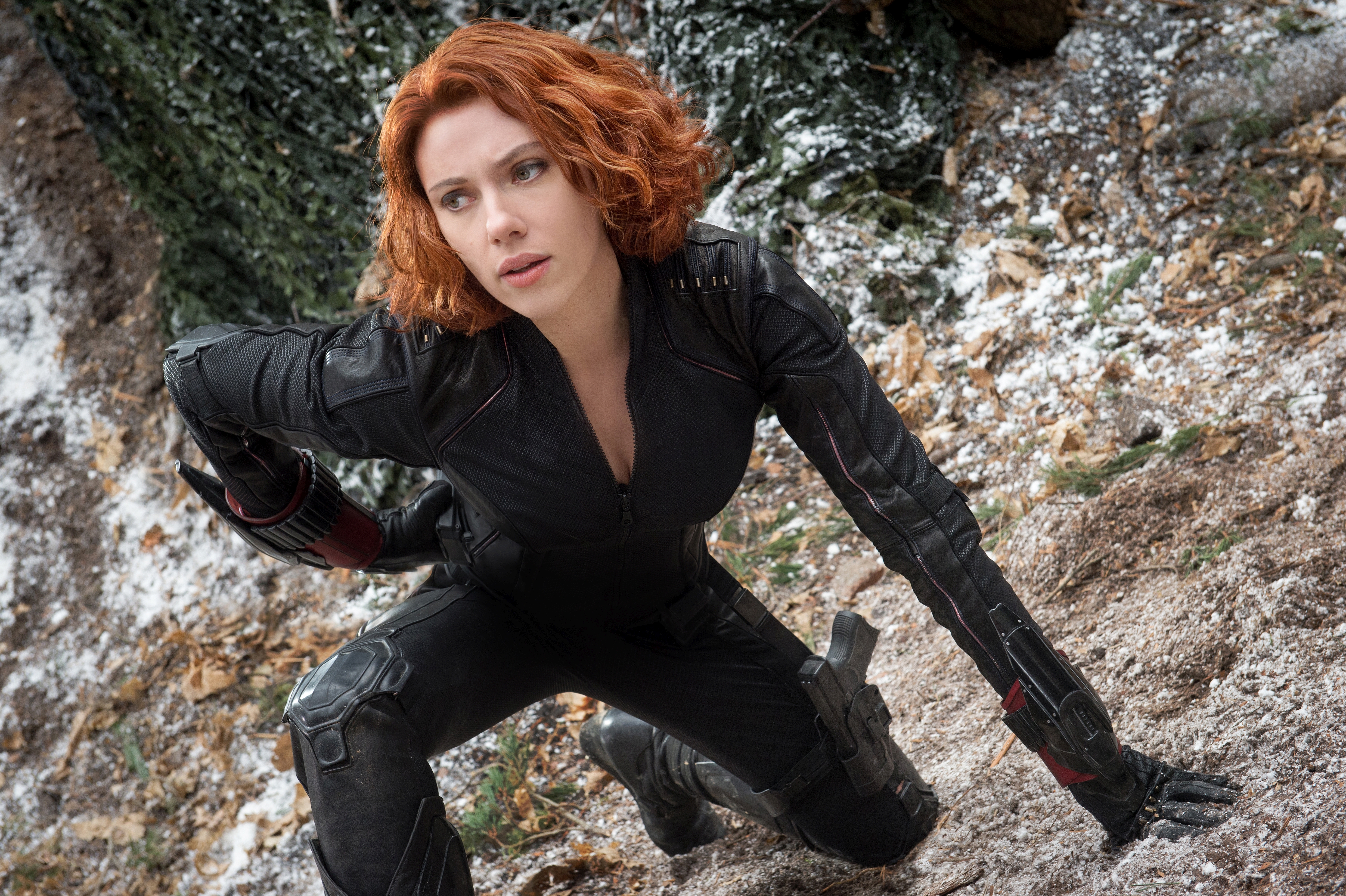 Black Widow from Avengers HD Wallpaper