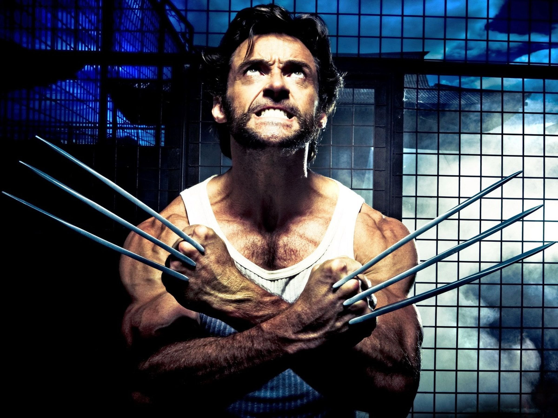 Wolverine with Adamantium Claws HD Wallpaper