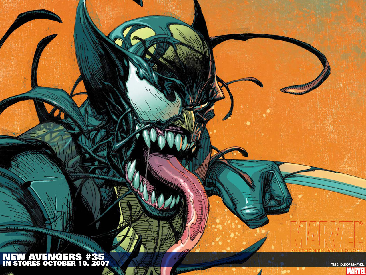 Venom Wolverine from New Avengers HD Wallpaper