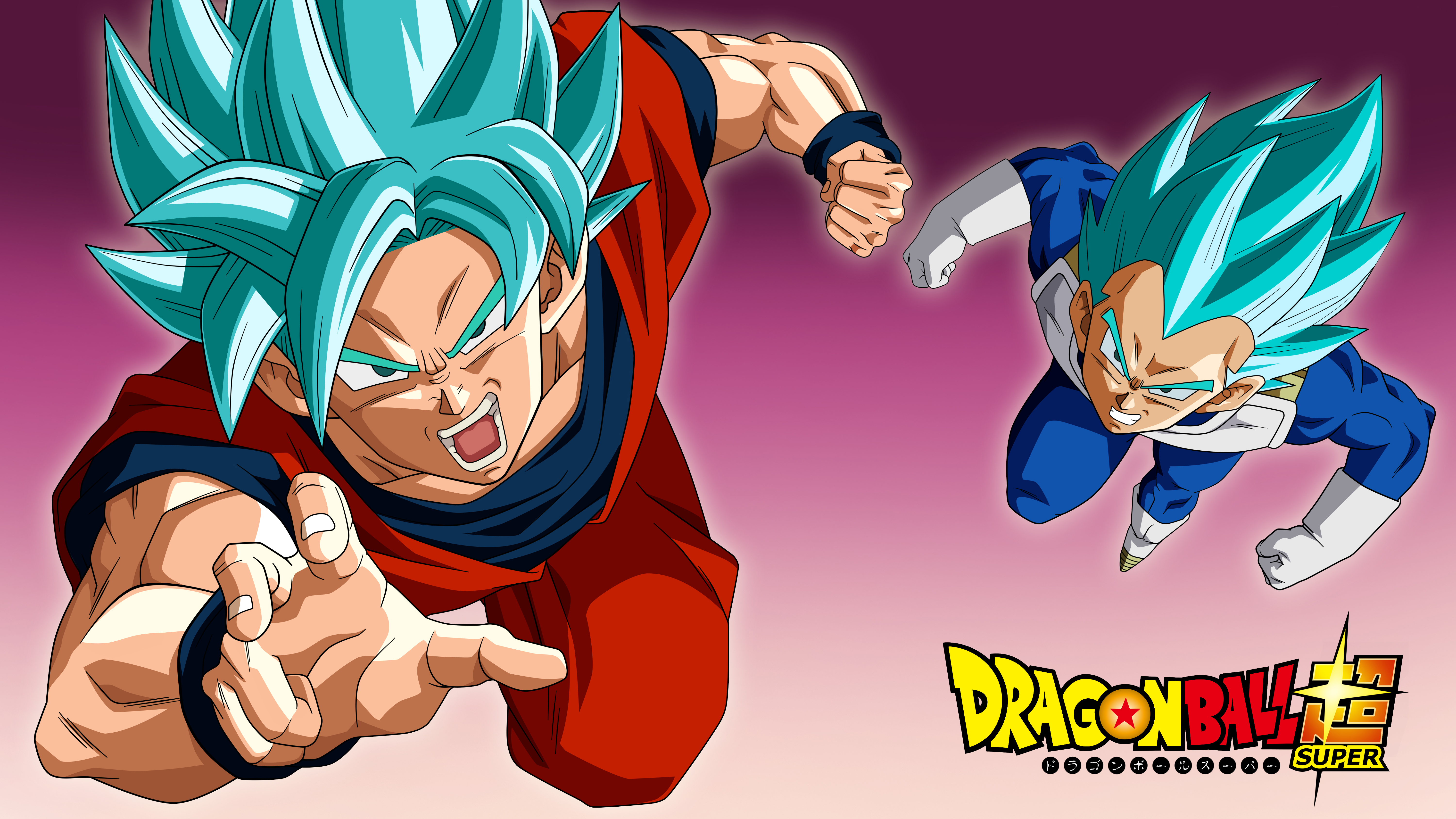 Goku and Vegeta from Dragon Ball Super HD Wallpaper