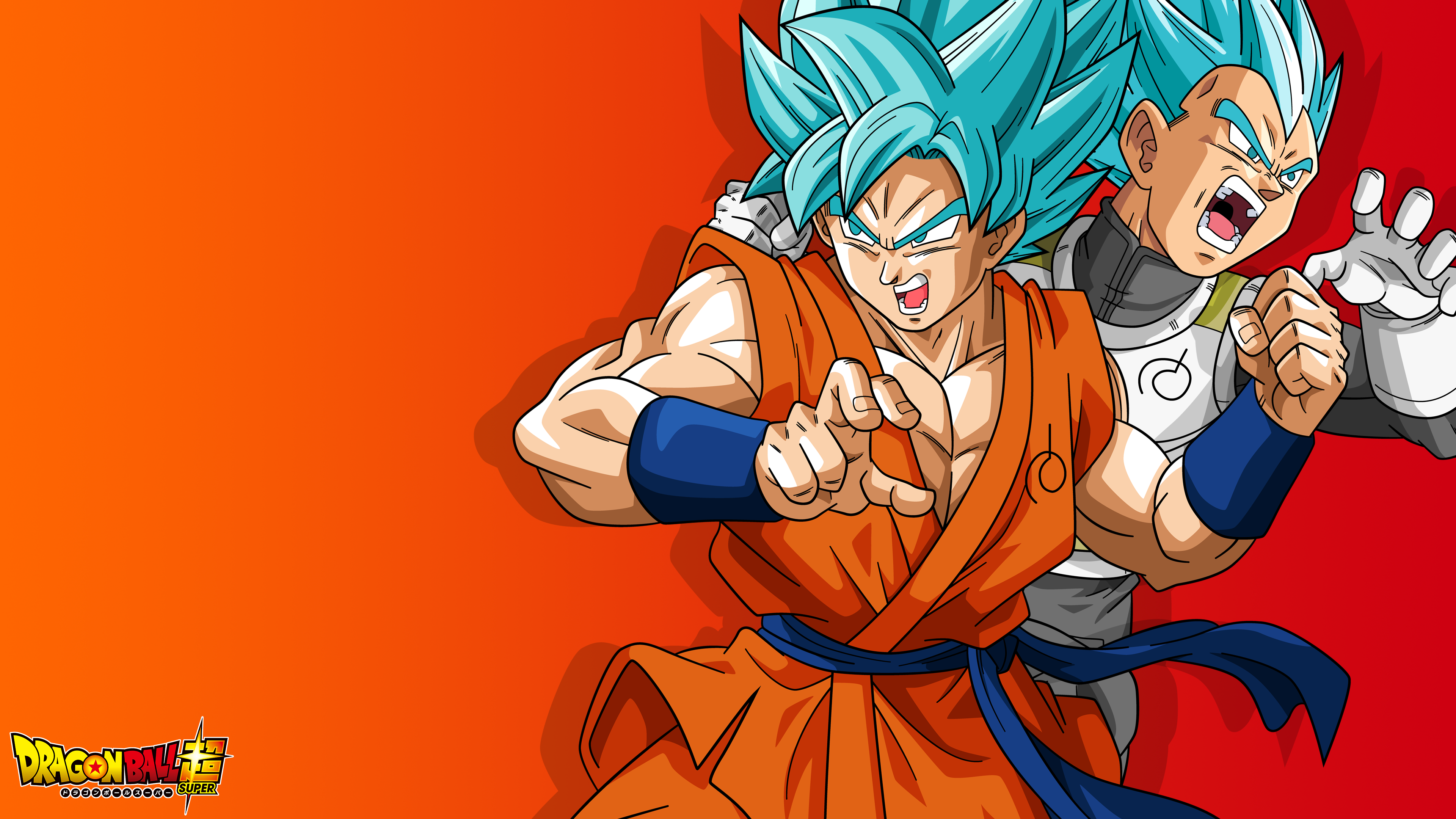 Goku and Vegeta from Dragon Ball Super HD Wallpaper