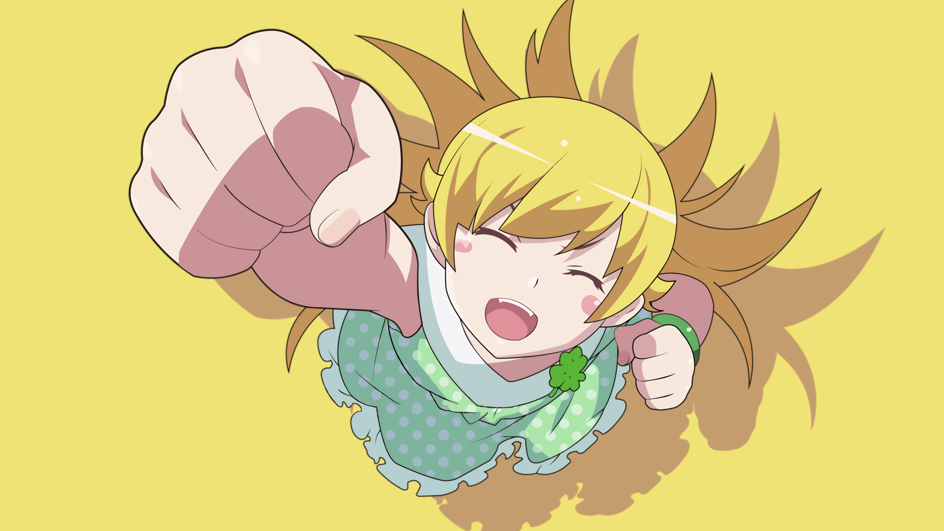Shinobu Oshino from Monogatari Series HD Wallpaper