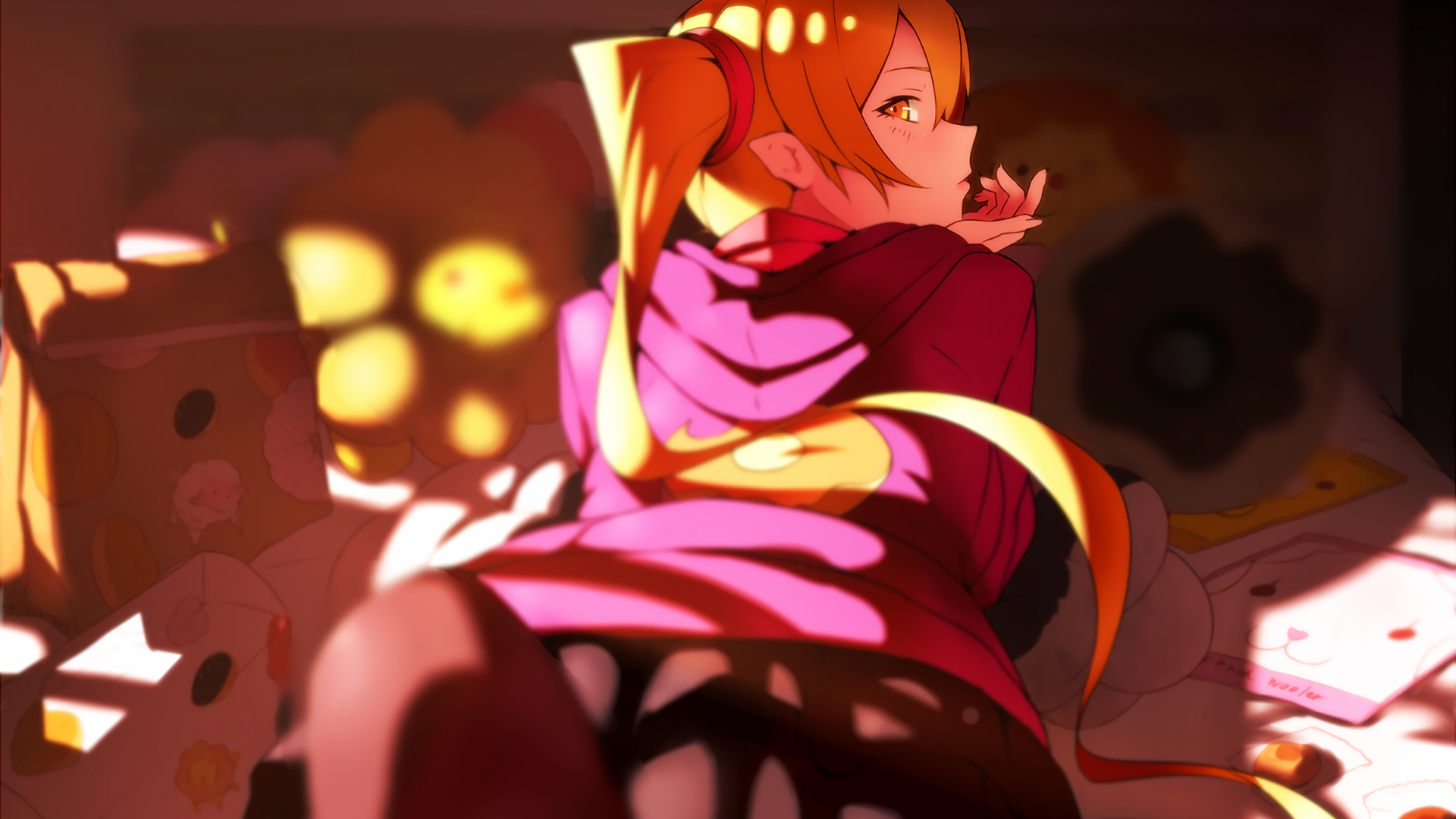 Shinobu Oshino from Monogatari Series HD Wallpaper