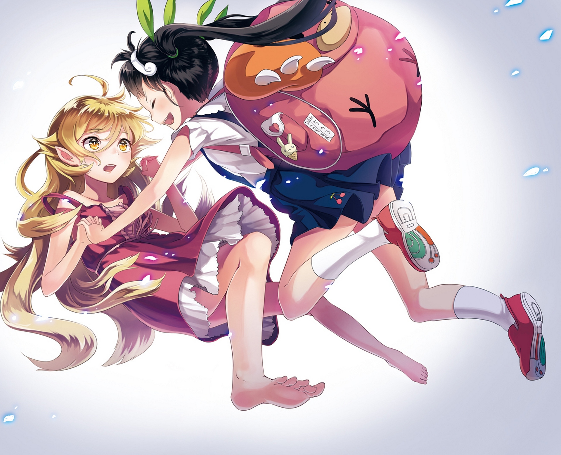 Shinobu Oshino from Monogatari Series HD Wallpaper