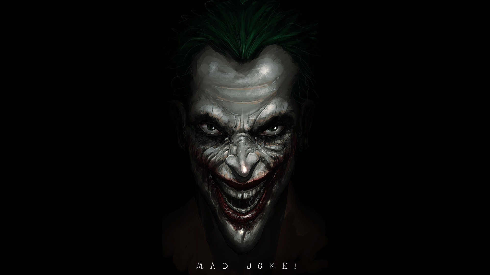 Joker from Batman Mad Joke HD Wallpaper