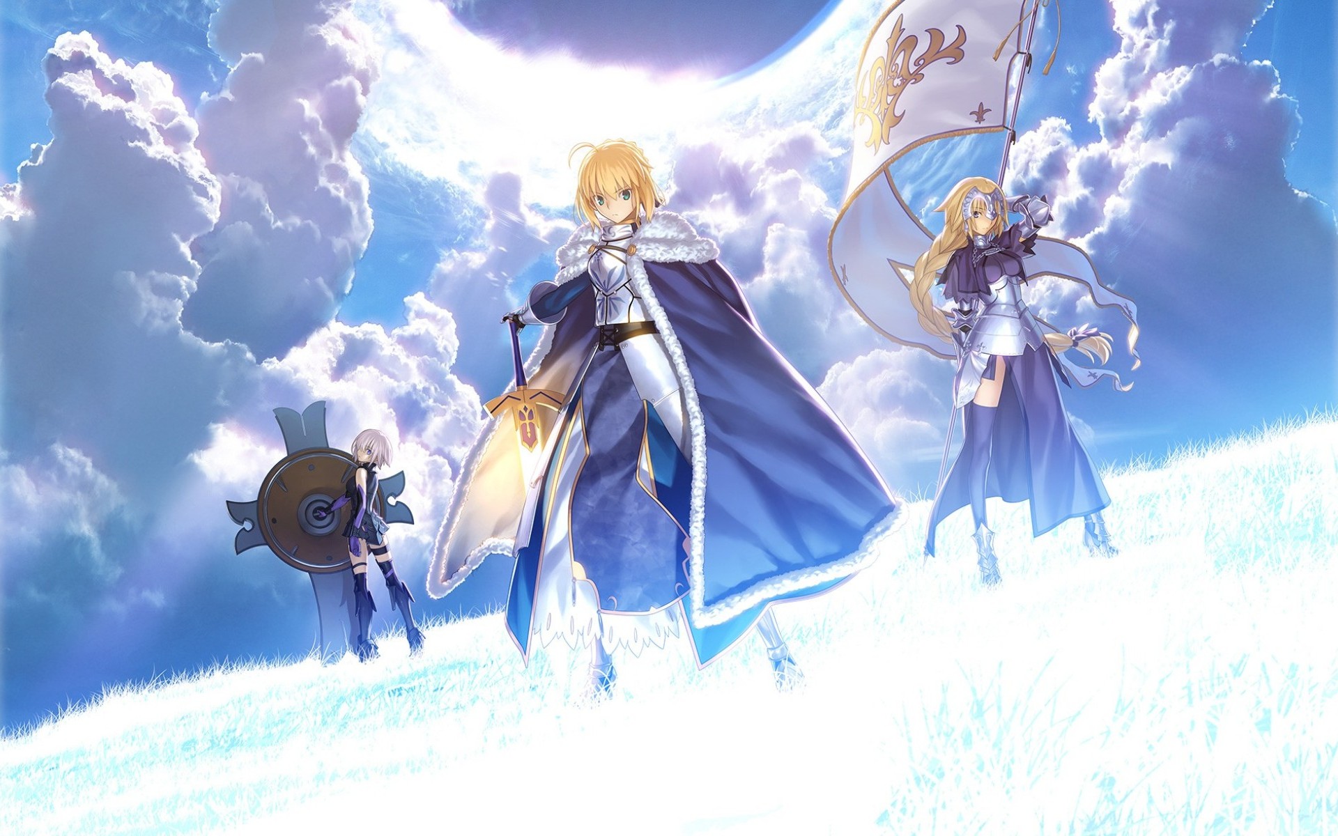 Saber from Fate Series HD Wallpaper