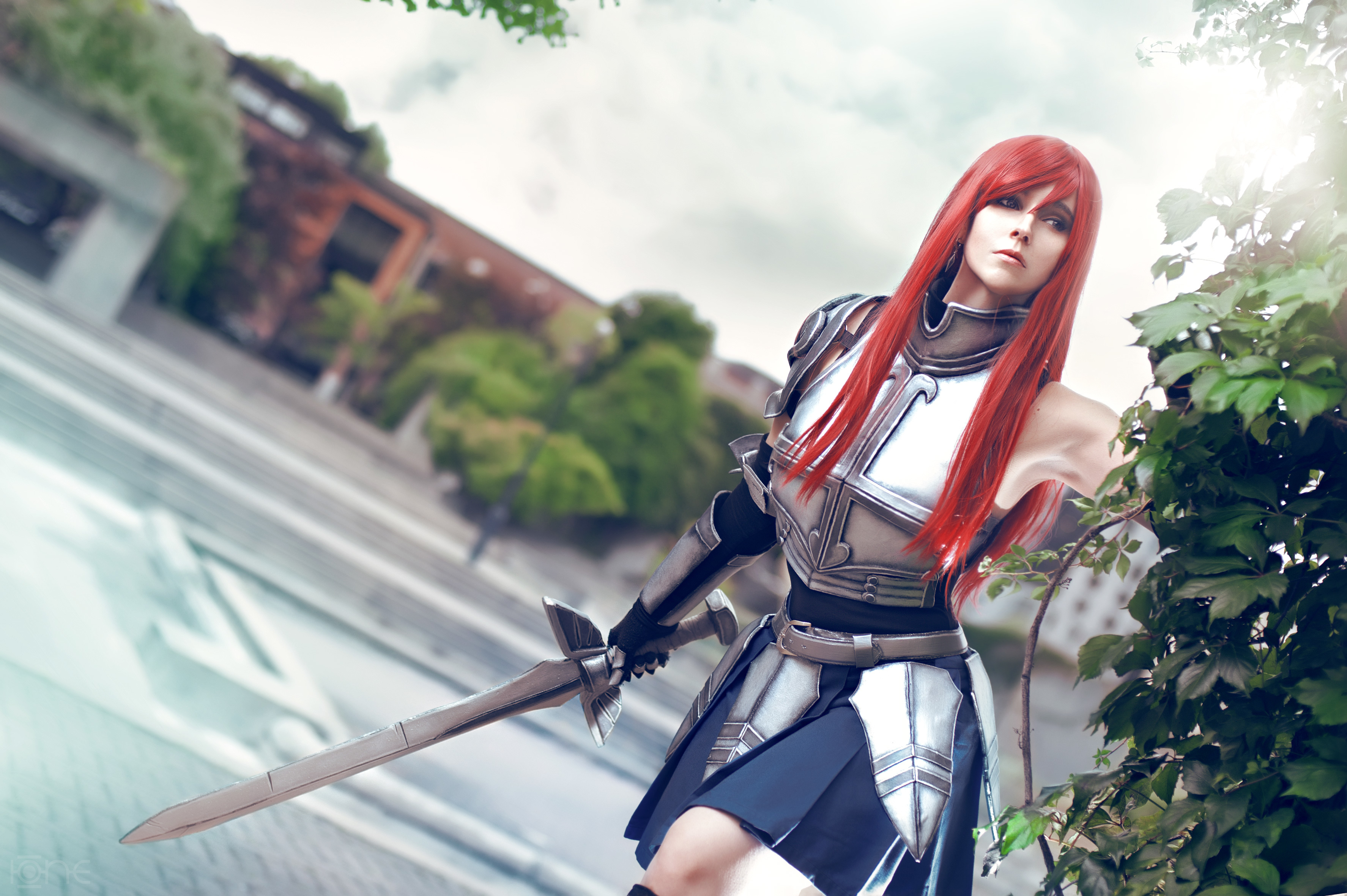 Erza Scarlet from Fairy Tail HD Wallpaper