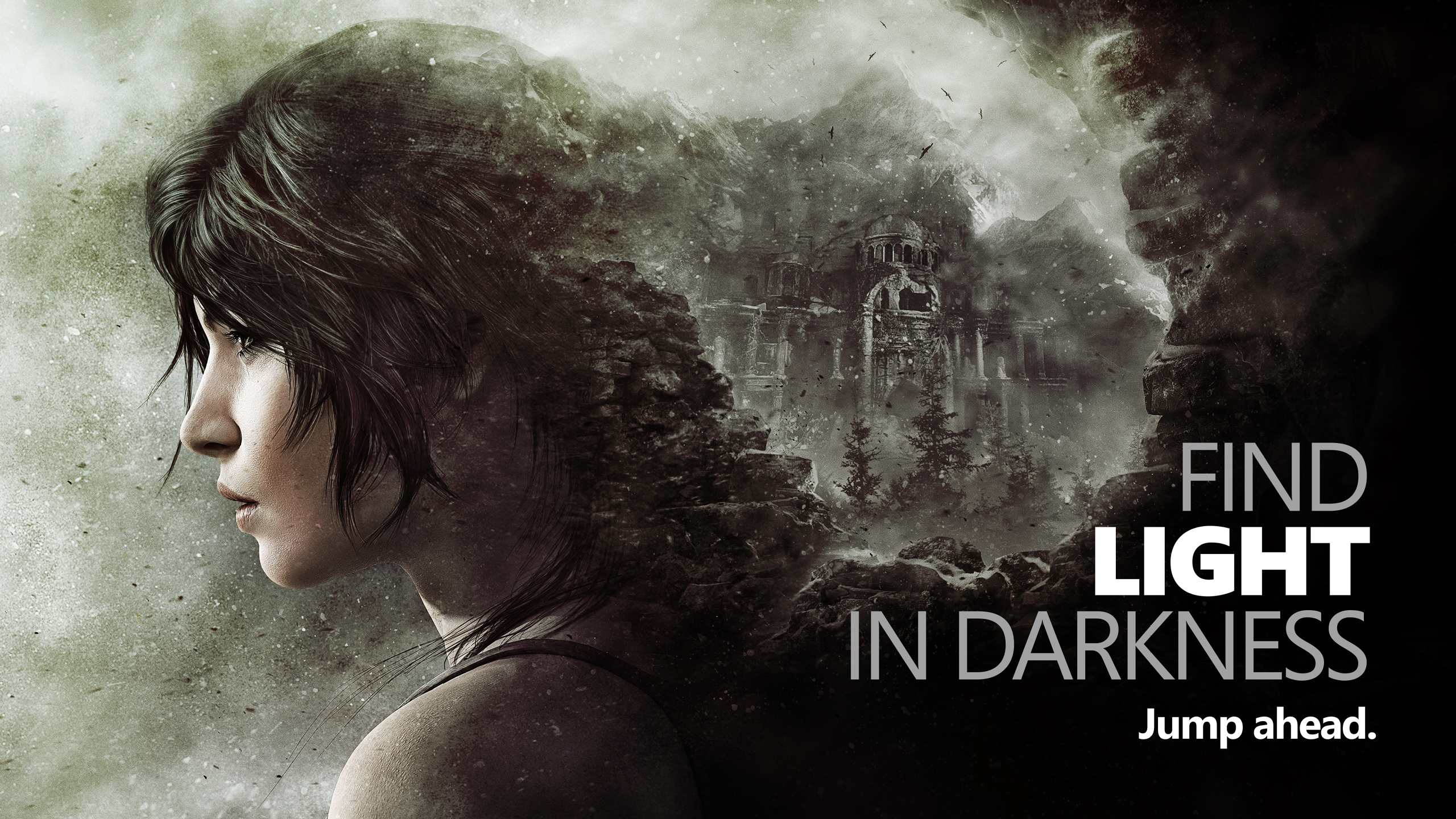 Lara Croft from Tomb Raider Find Light in Darkness HD Wallpaper