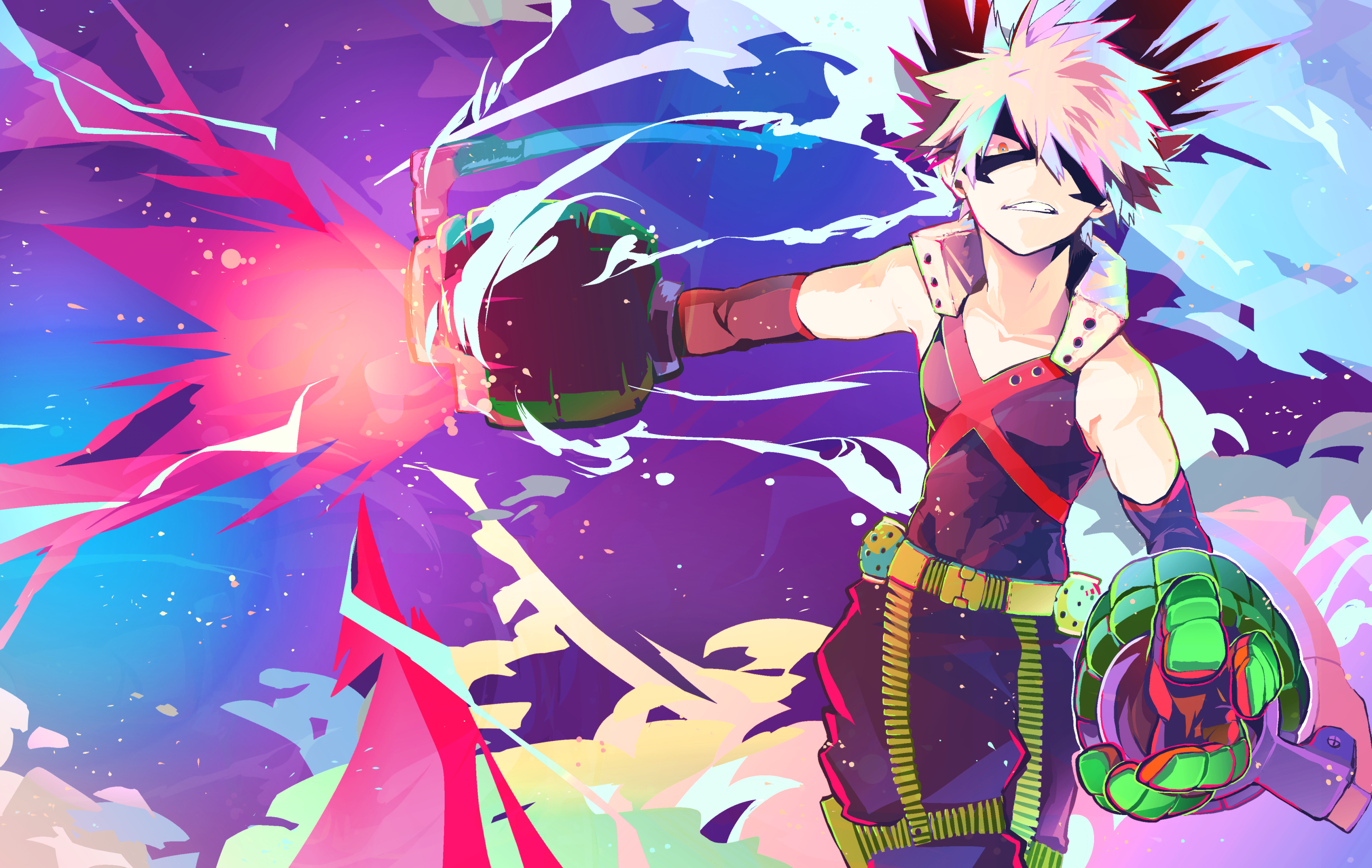 Katsuki Bakugou from My Hero Academia HD Wallpaper