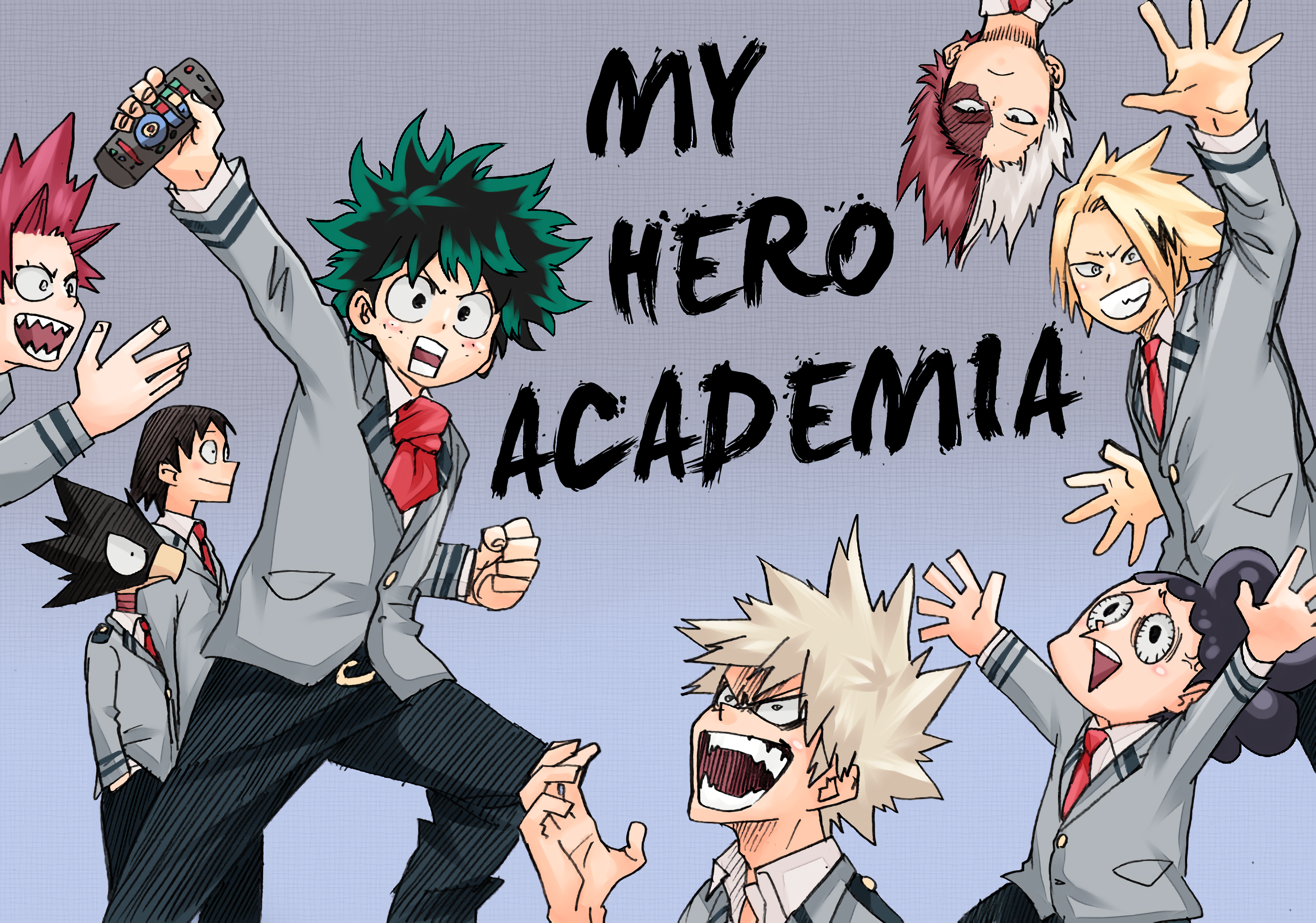 My Hero Academia characters HD Wallpaper