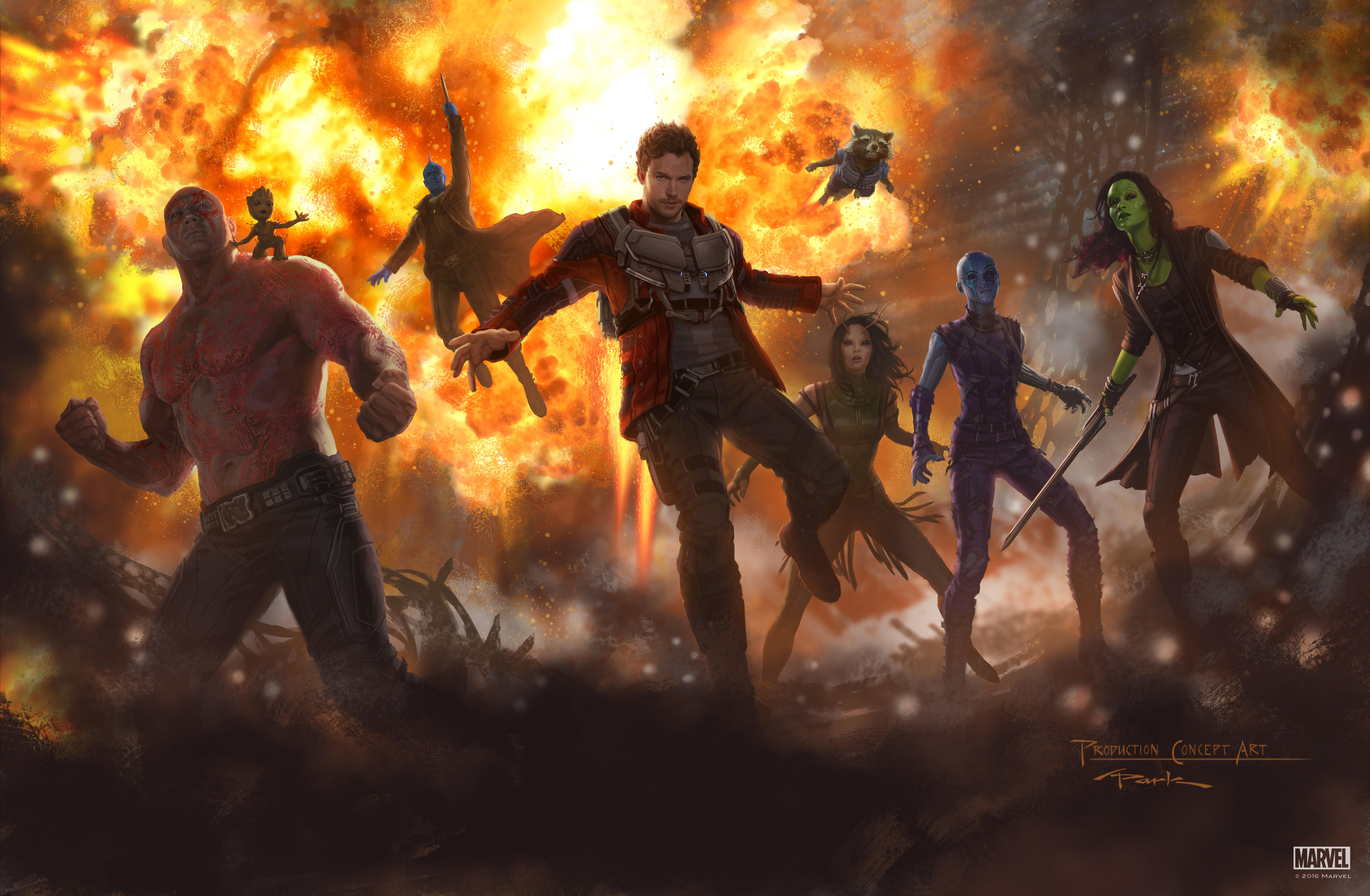 Guardians of the Galaxy from Marvel HD Wallpaper
