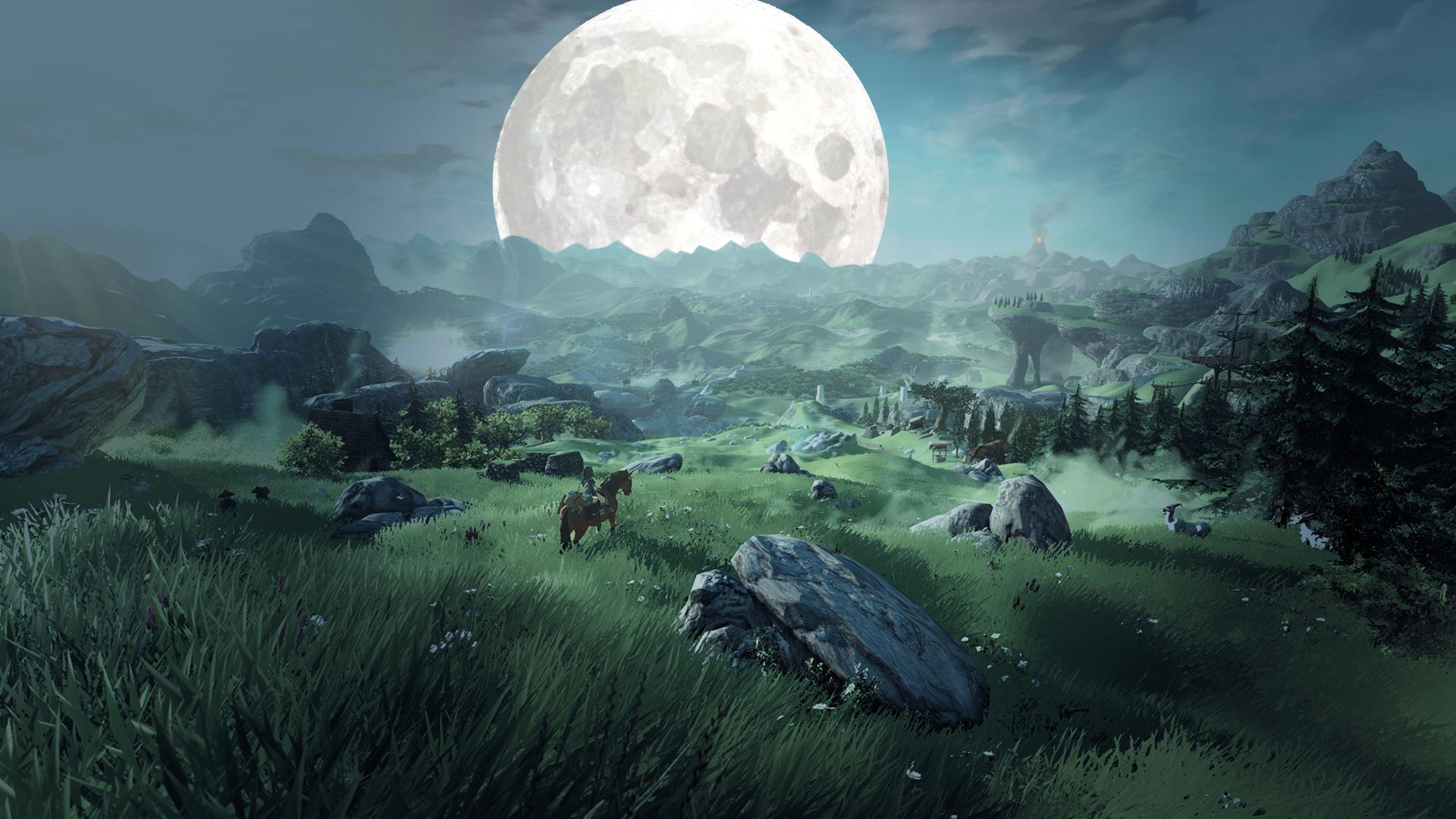 Link from The Legend of Zelda: Breath of the Wild HD Wallpaper