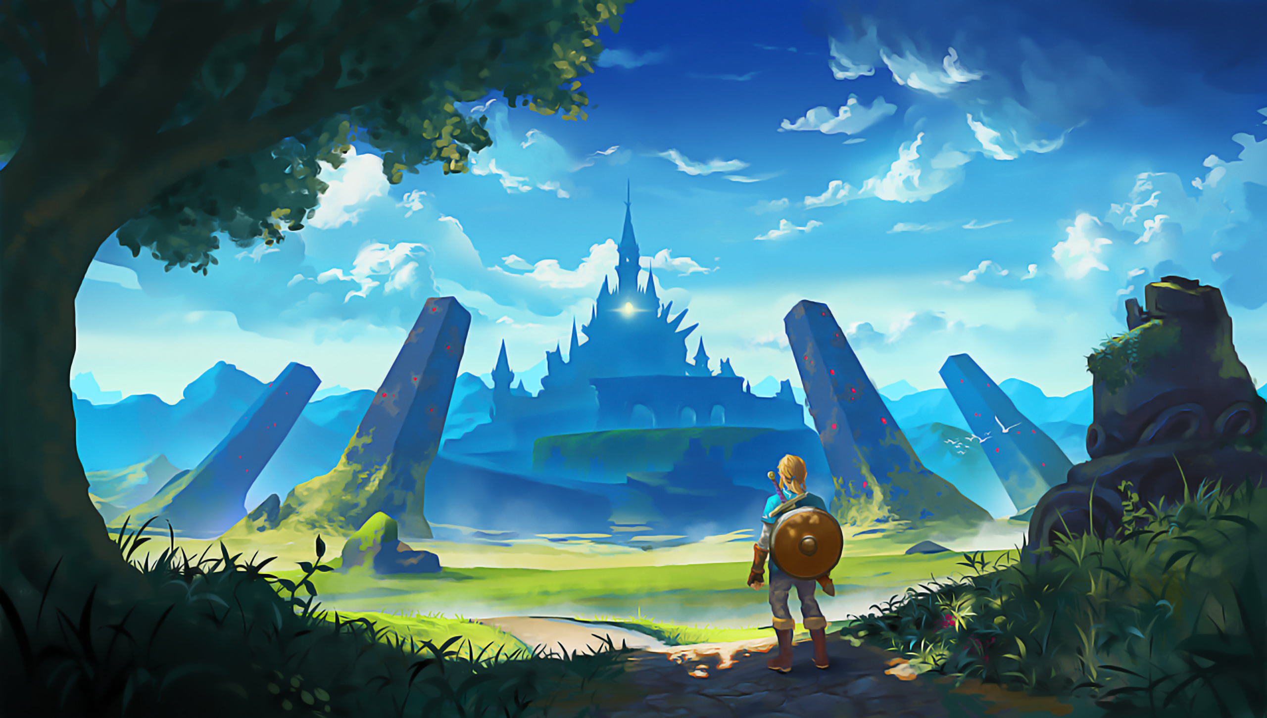Link from The Legend of Zelda: Breath of the Wild HD Wallpaper