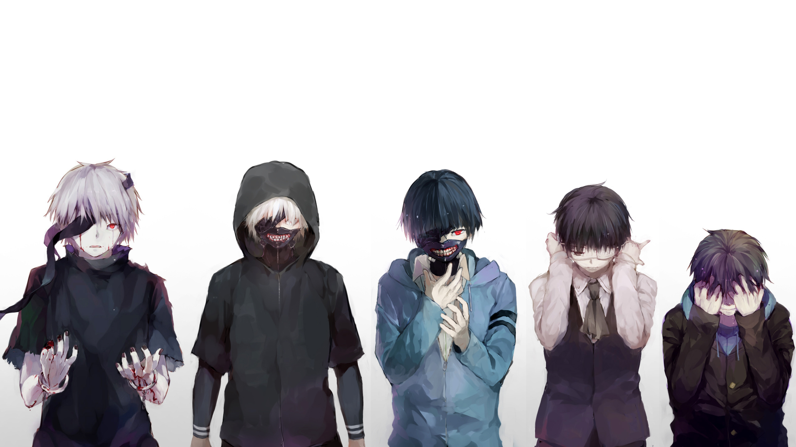 Ken Kaneki from Tokyo Ghoul HD Wallpaper