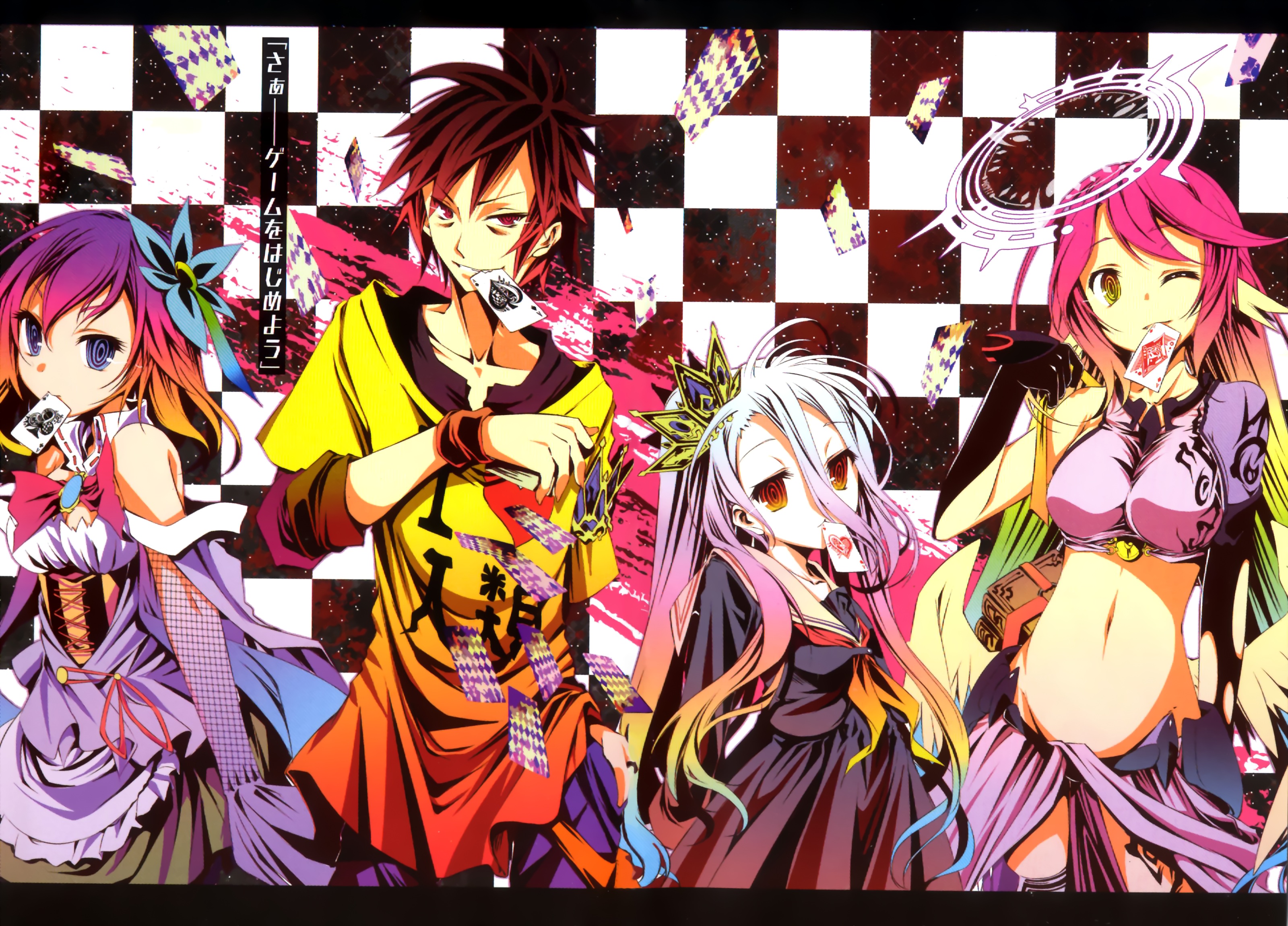 Characters from No Game No Life HD Wallpaper