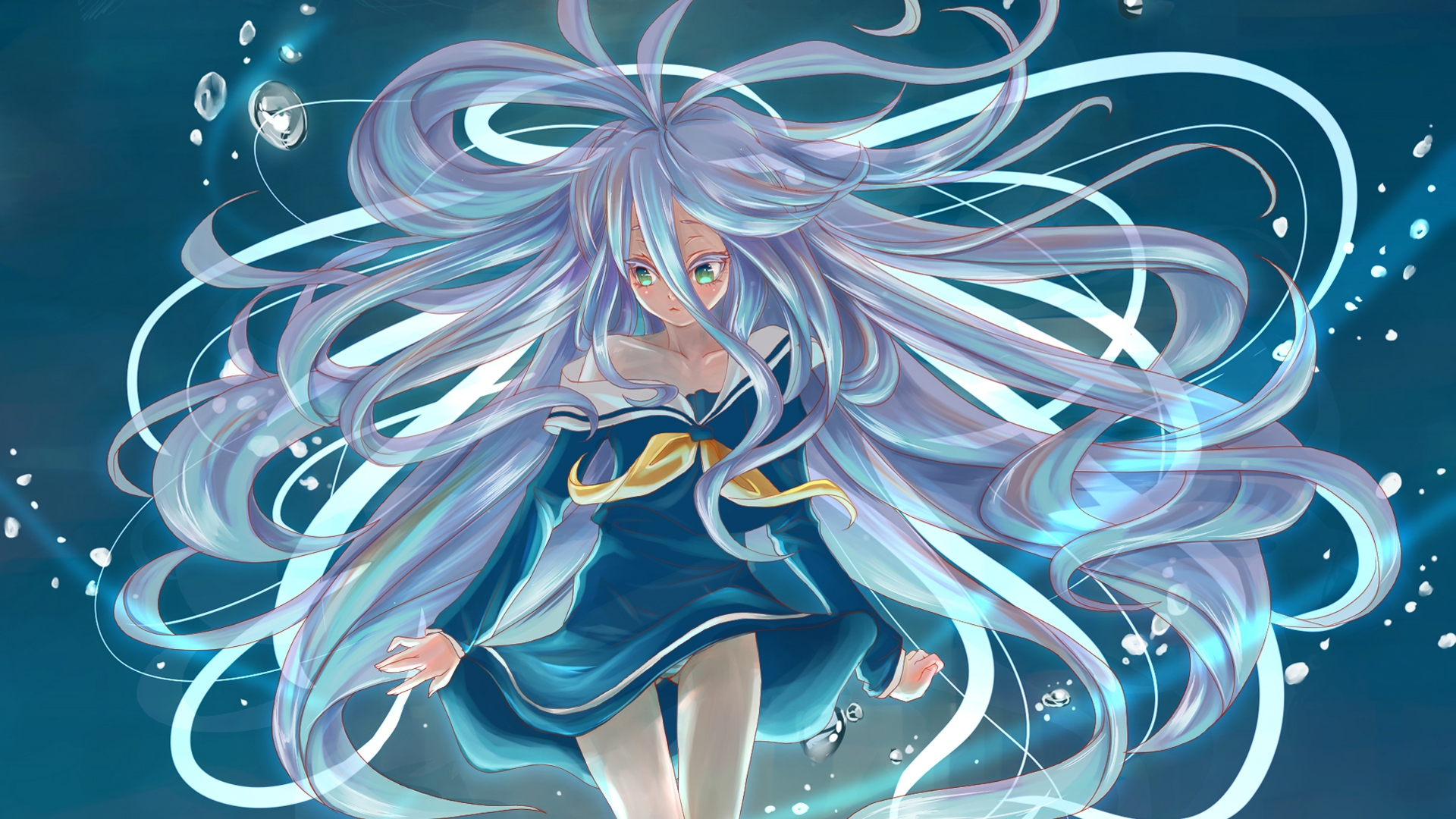 Shiro from No Game No Life HD Wallpaper