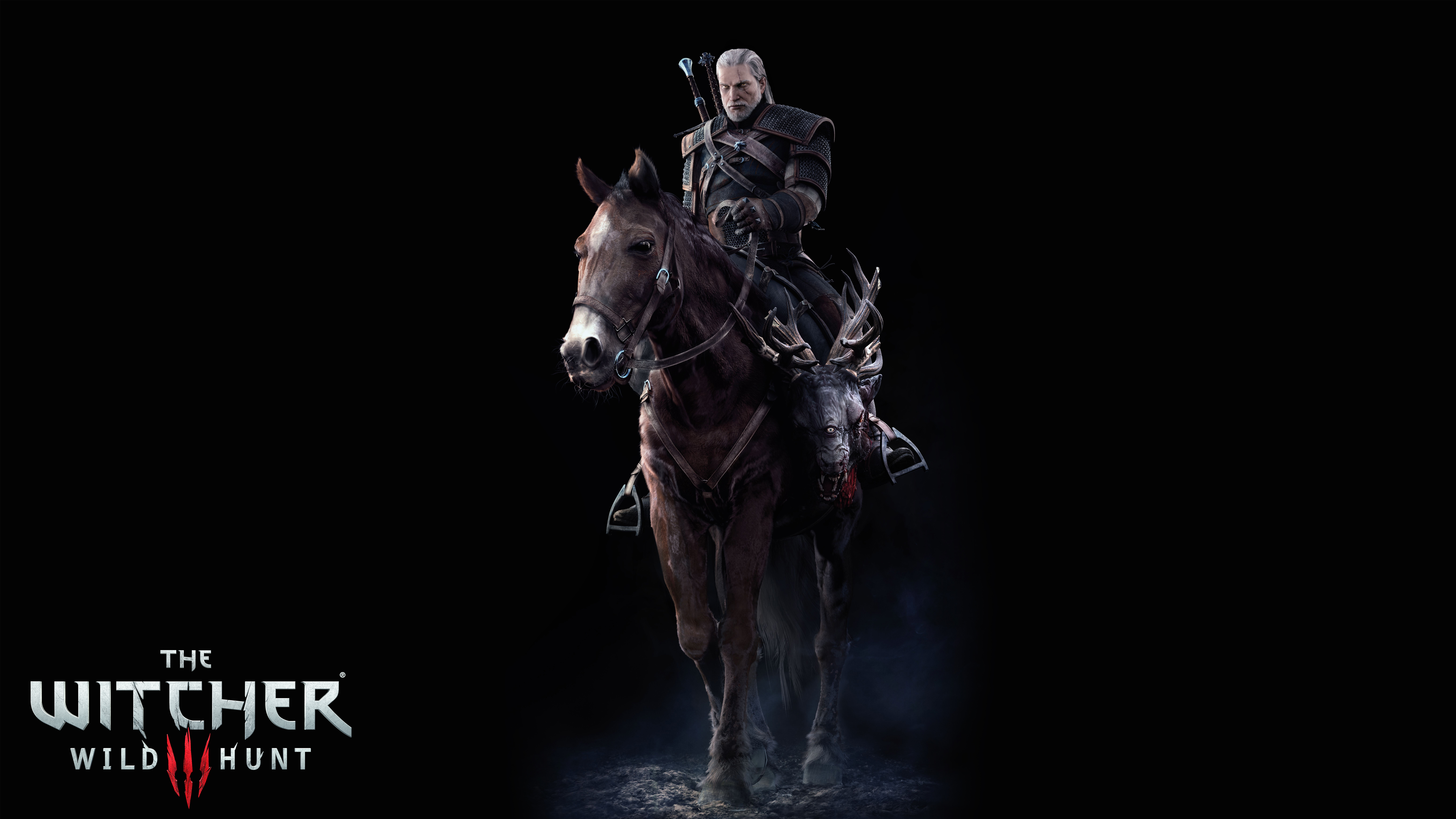 Geralt of Rivia from The Witcher 3: Wild Hunt HD Wallpaper