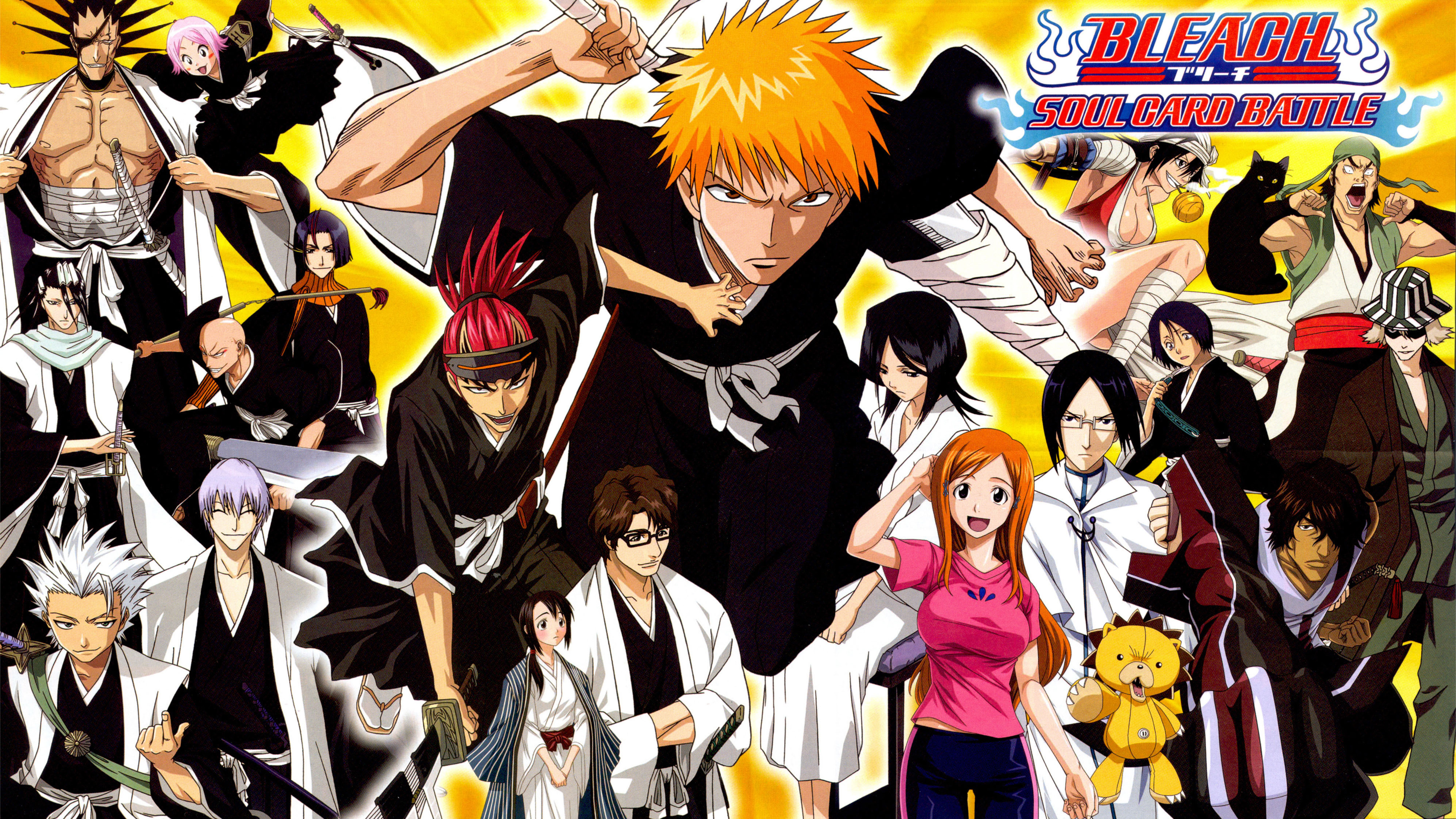 Bleach: Soul Card Battle characters HD Wallpaper