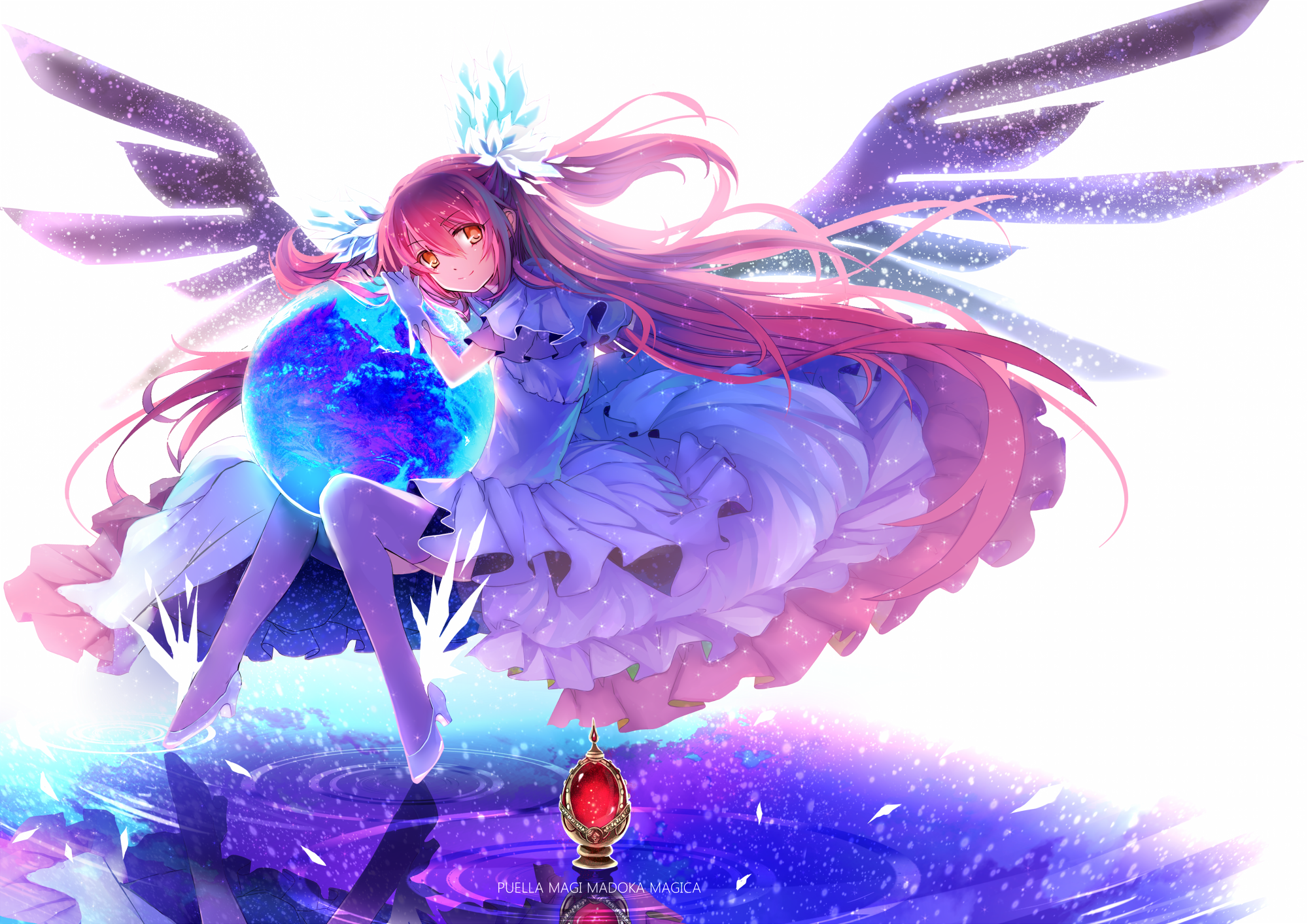 Madoka Kaname from Puella Magi Madoka Magica HD Wallpaper