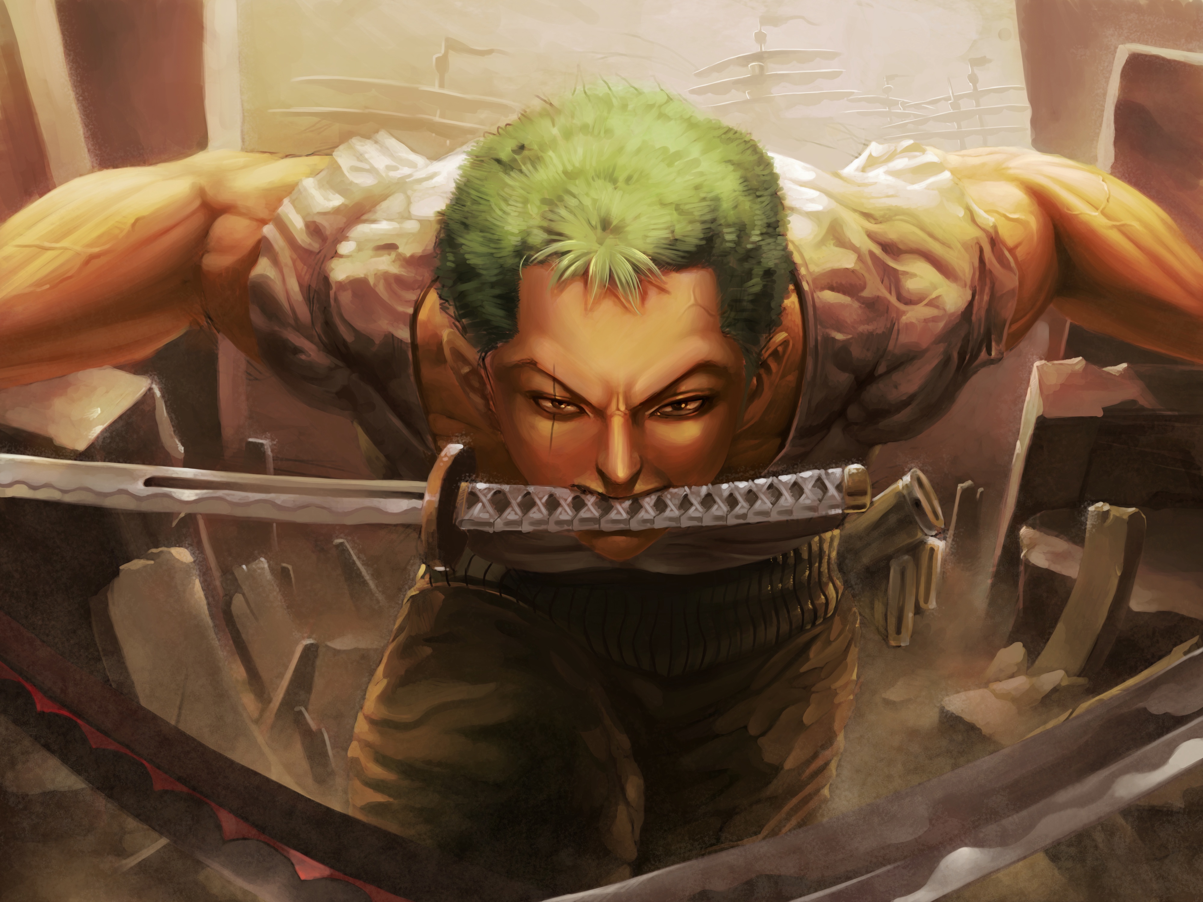 Roronoa Zoro from One Piece HD Wallpaper