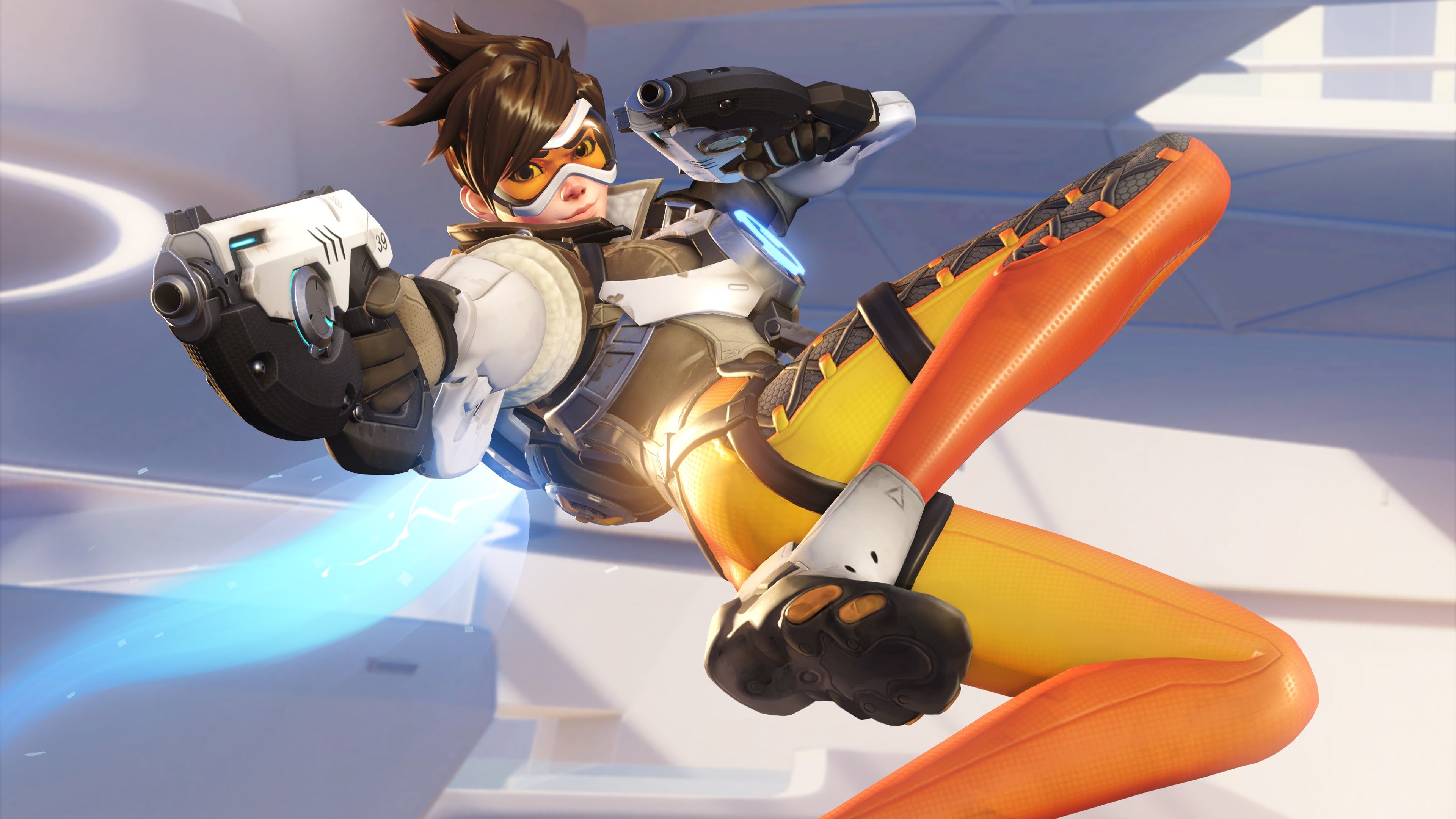 Tracer from Overwatch HD Wallpaper