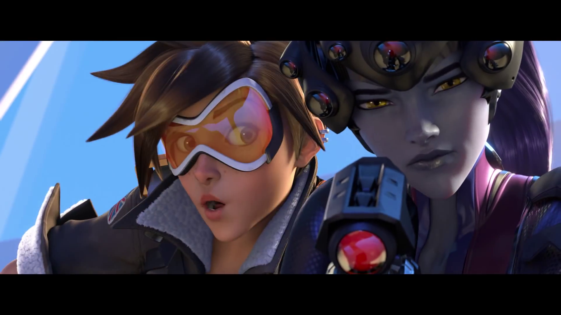 Tracer and Widowmaker from Overwatch HD Wallpaper