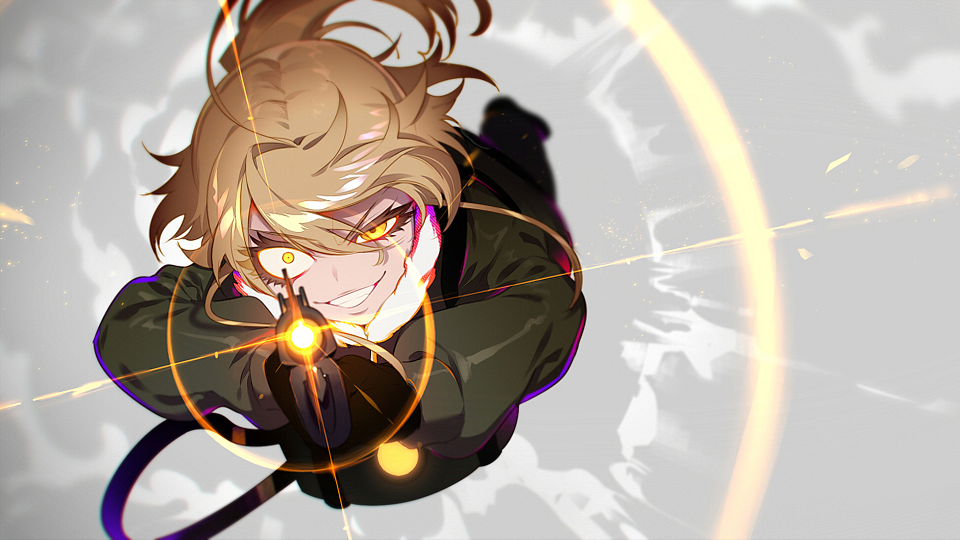 Tanya Degurechaff aiming a rifle HD Wallpaper