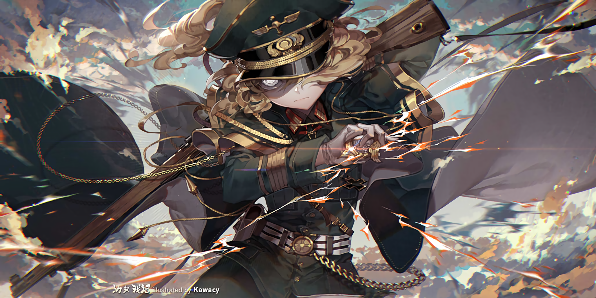 Tanya Degurechaff from Saga of Tanya the Evil HD Wallpaper