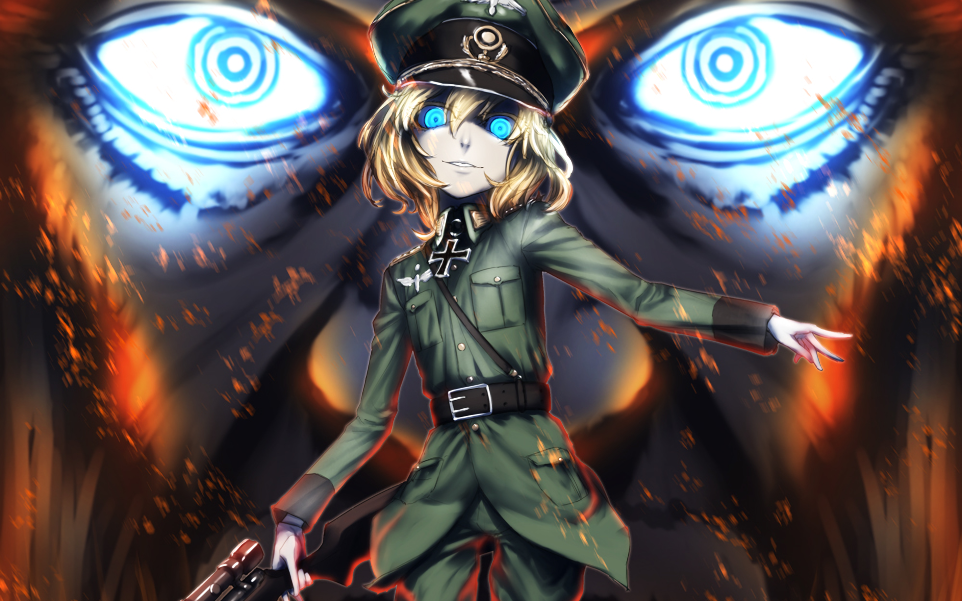 Tanya Degurechaff from Saga of Tanya the Evil HD Wallpaper