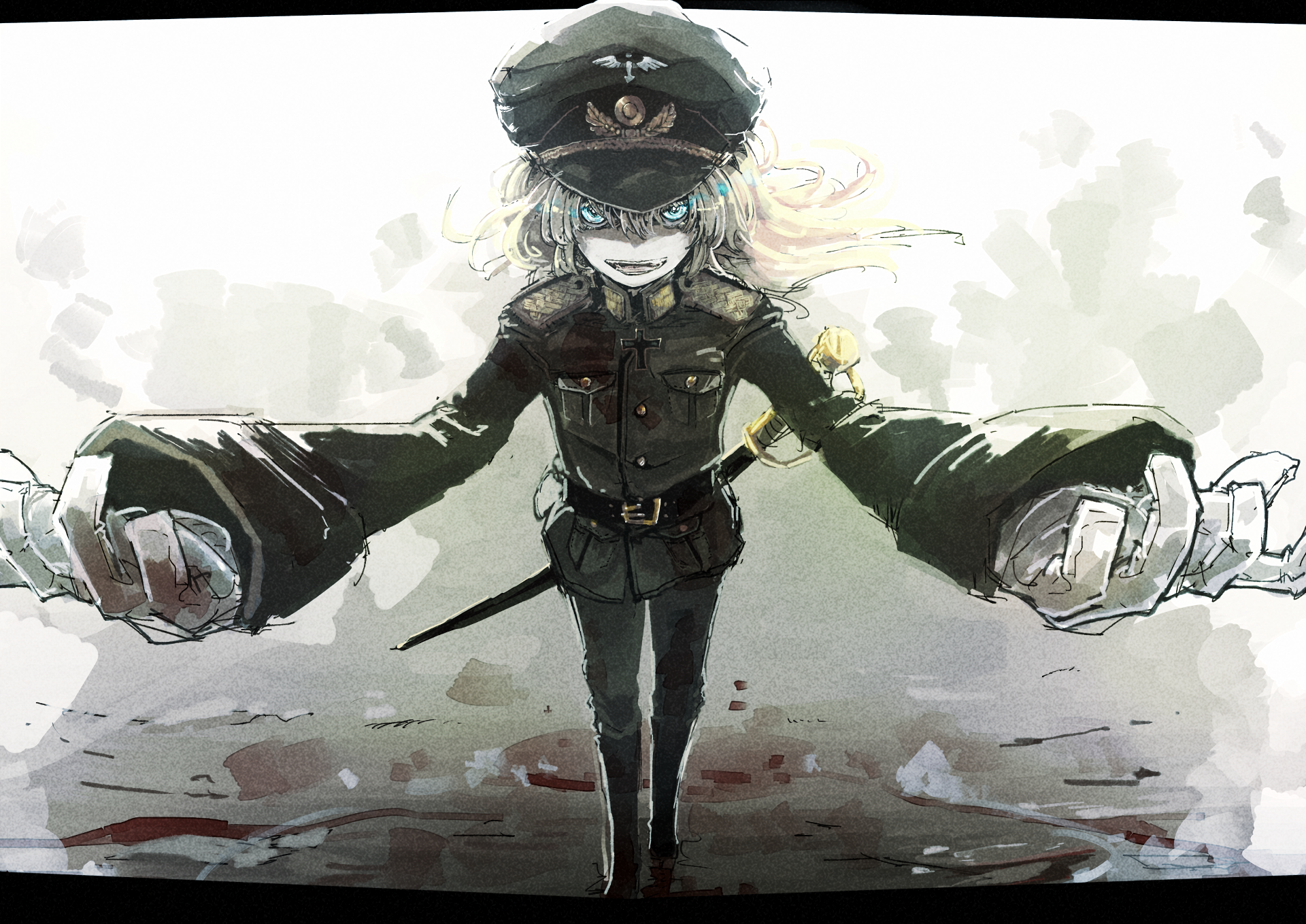 Tanya Degurechaff from Saga of Tanya the Evil HD Wallpaper