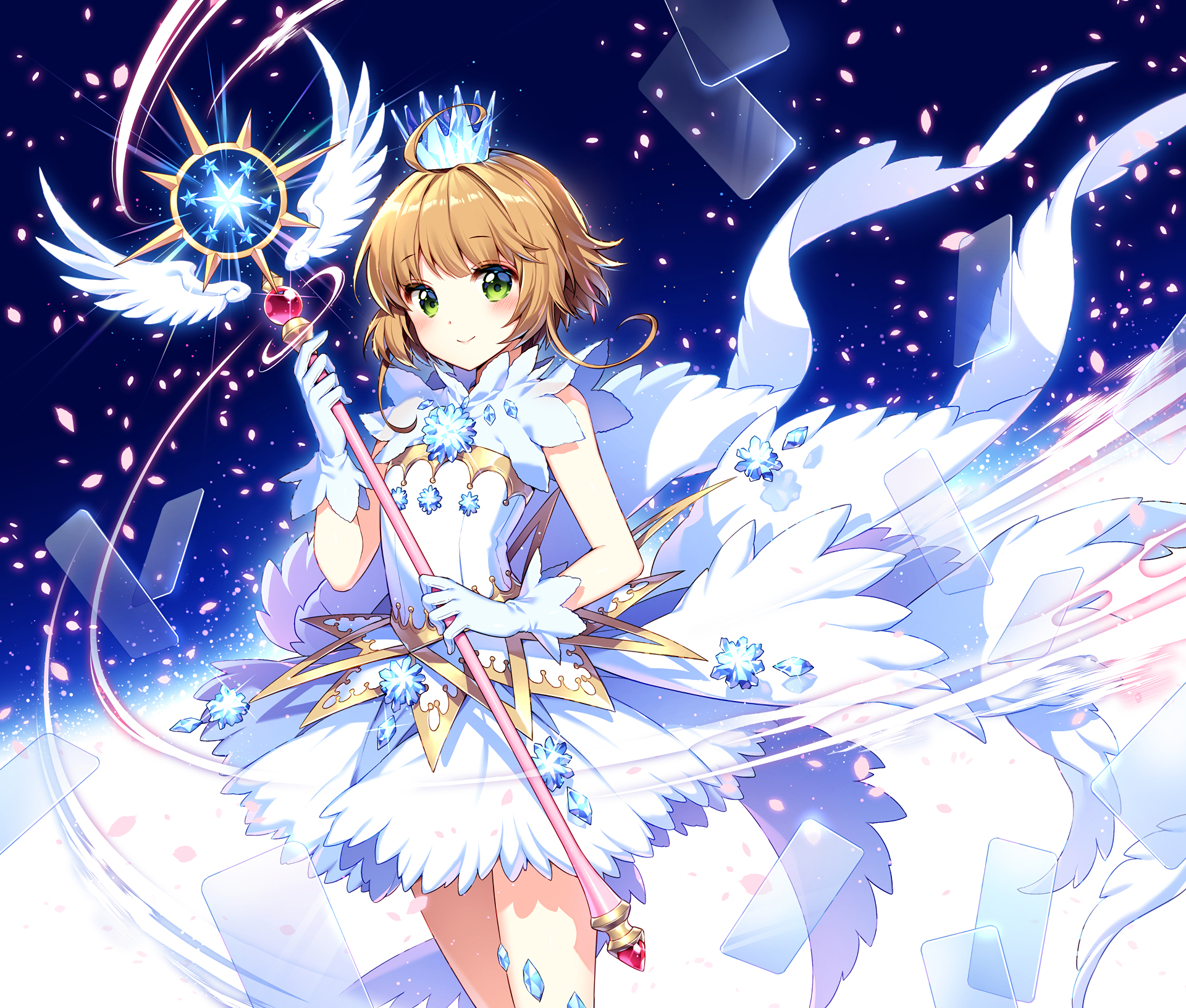 Sakura Kinomoto from Cardcaptor Sakura HD Wallpaper