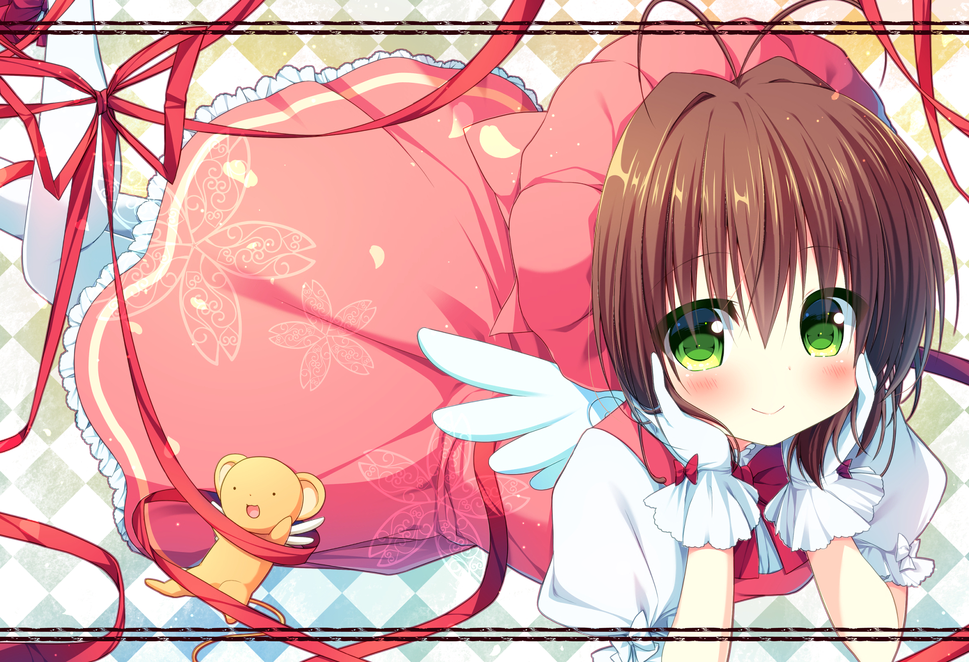 Sakura Kinomoto from Cardcaptor Sakura HD Wallpaper
