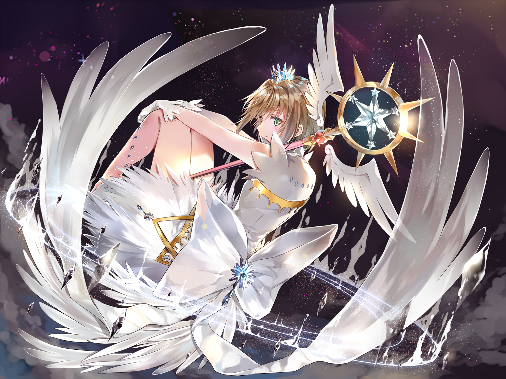Sakura Kinomoto from Cardcaptor Sakura HD Wallpaper