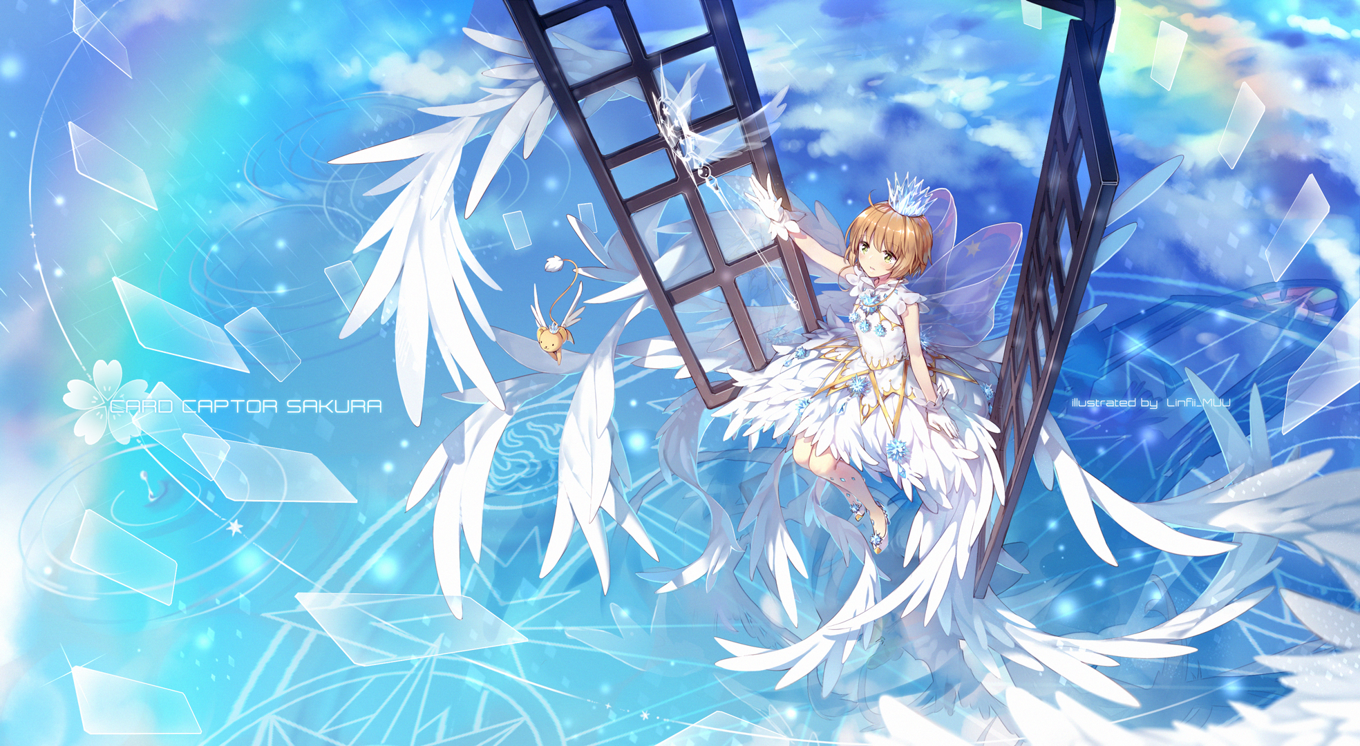 Sakura Kinomoto from Cardcaptor Sakura HD Wallpaper