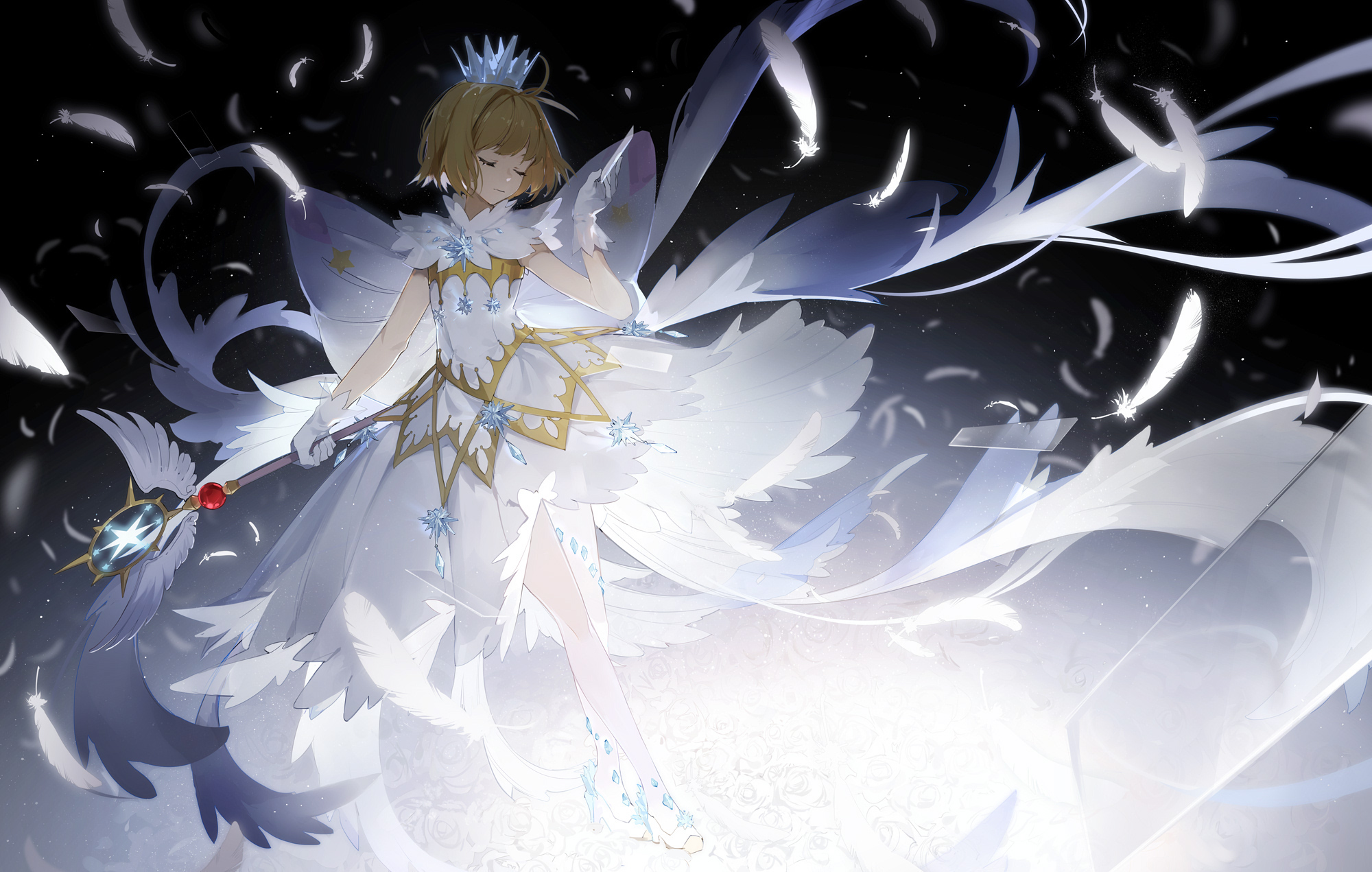 Sakura Kinomoto from Cardcaptor Sakura HD Wallpaper