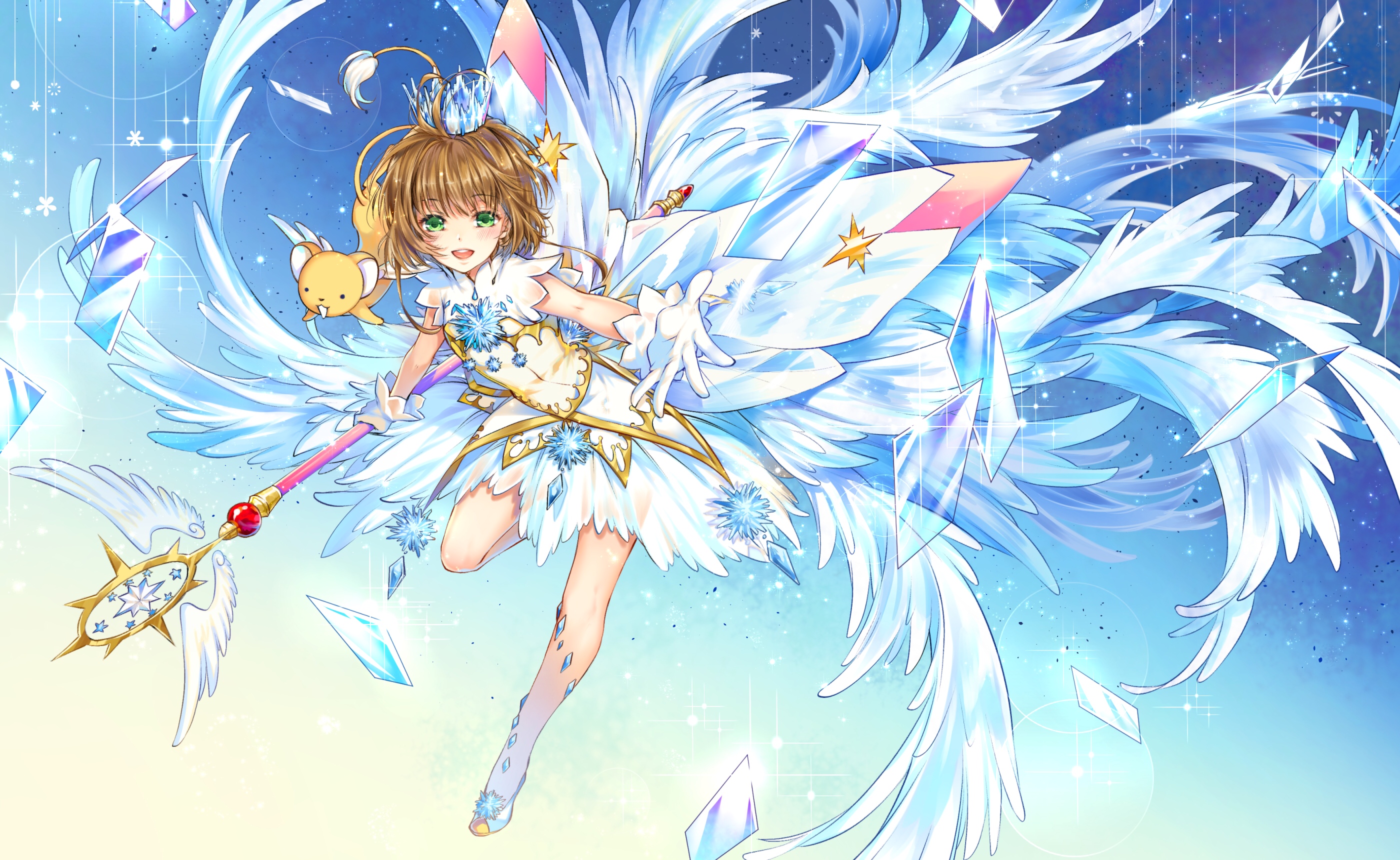Sakura Kinomoto from Cardcaptor Sakura HD Wallpaper