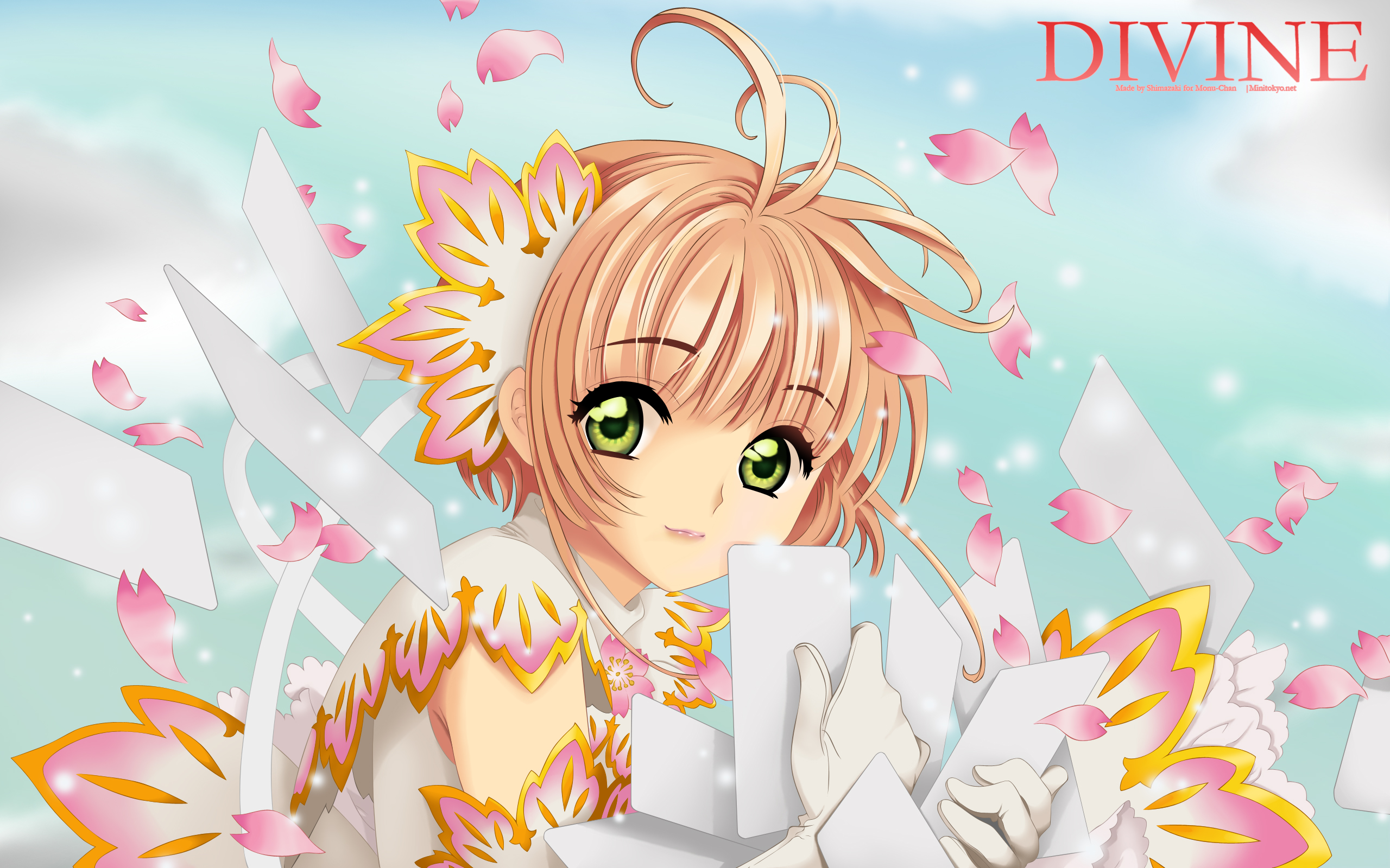 Sakura Kinomoto from Cardcaptor Sakura HD Wallpaper