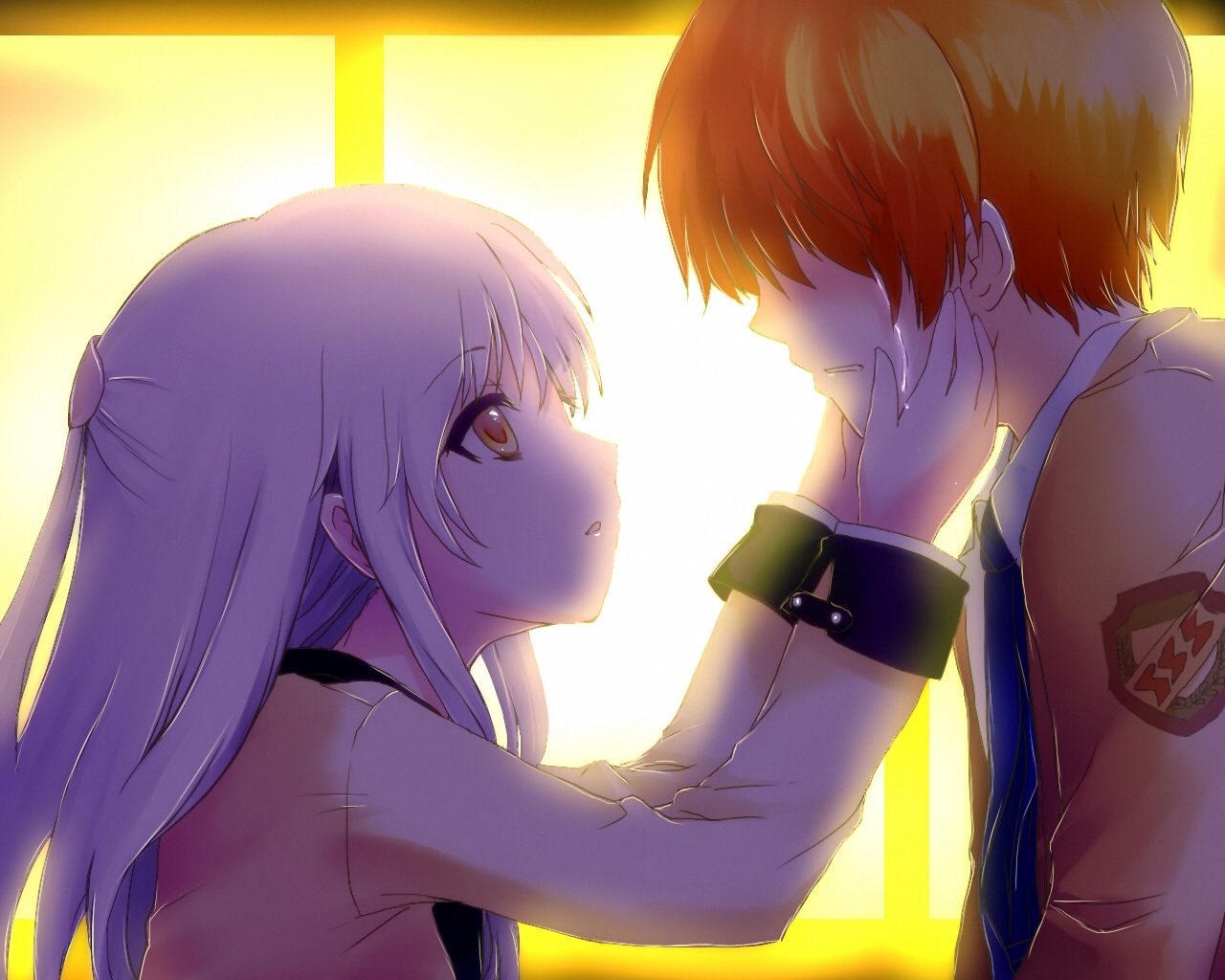 Kanade Tachibana and Yuzuru Otonashi HD Wallpaper
