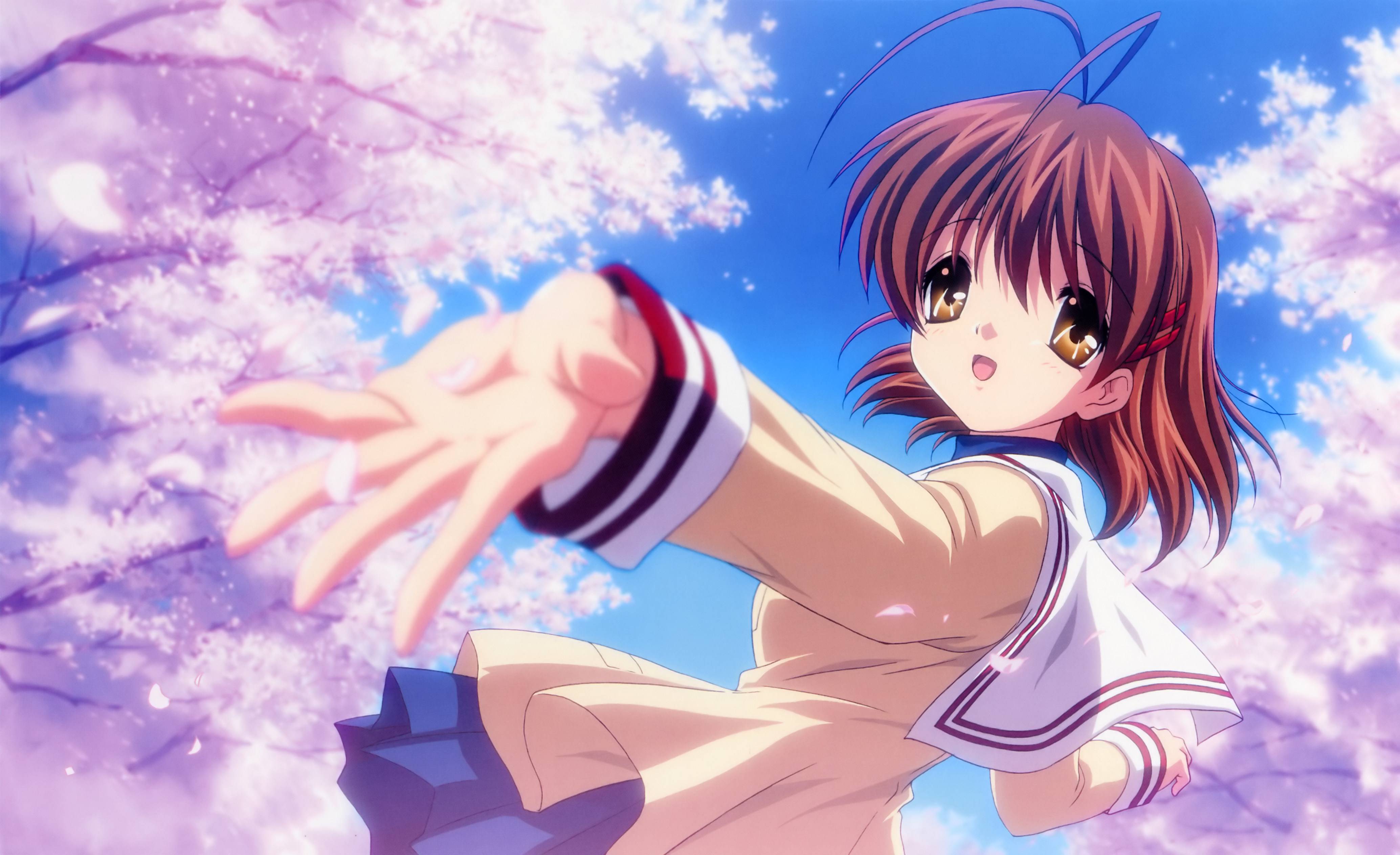 Nagisa Furukawa from Clannad HD Wallpaper