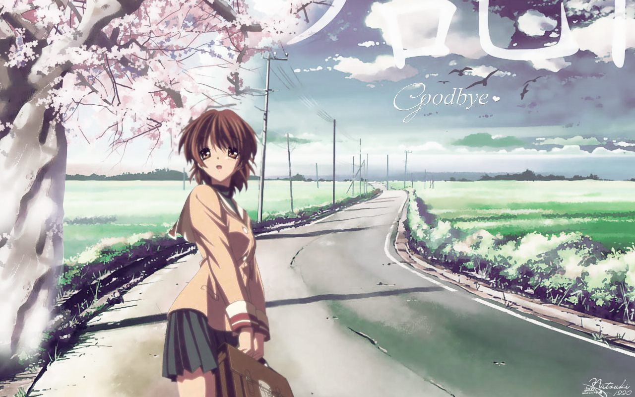 Nagisa Furukawa from Clannad Goodbye HD Wallpaper