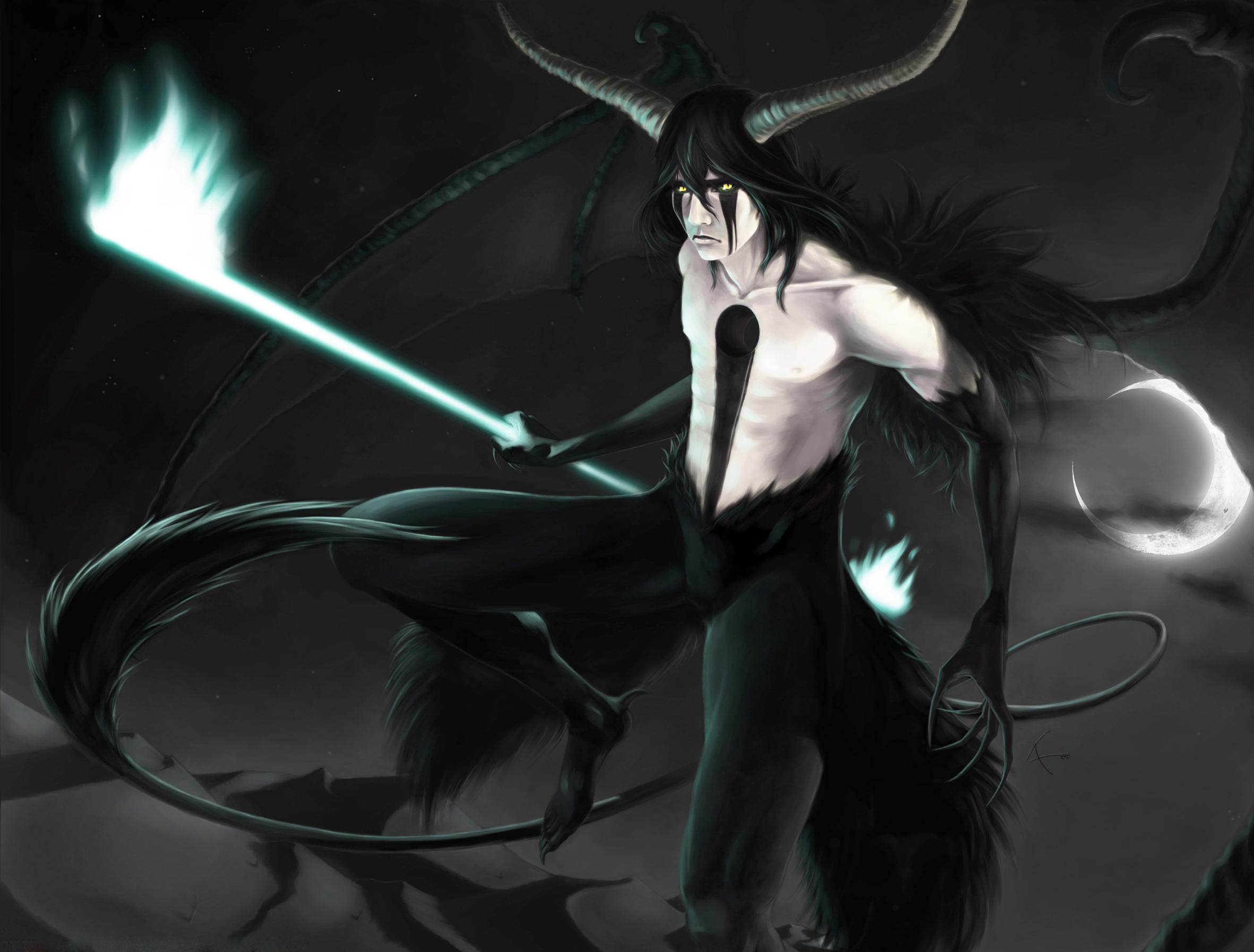 Ulquiorra Cifer from Bleach HD Wallpaper