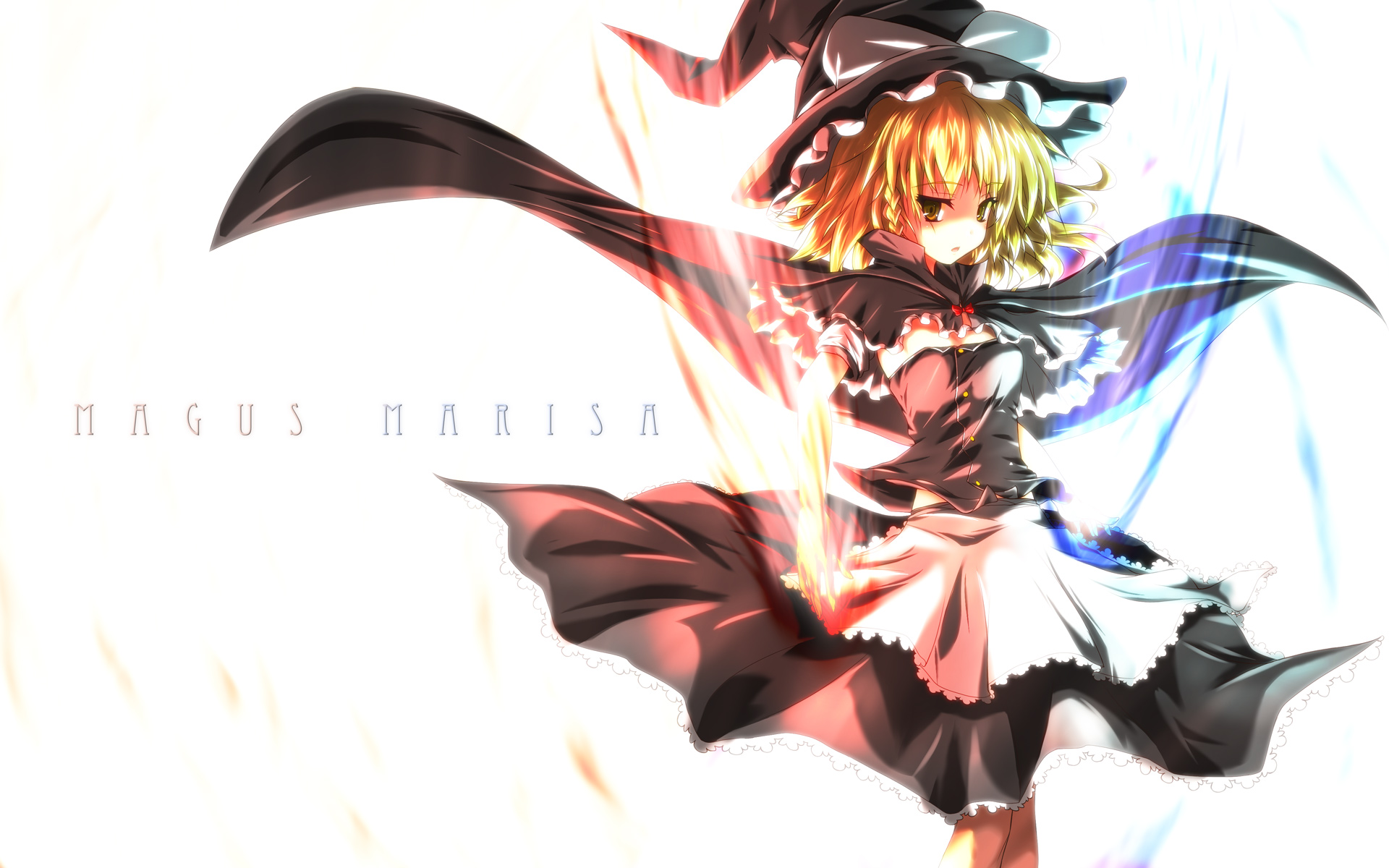 Marisa Kirisame from Touhou Project HD Wallpaper