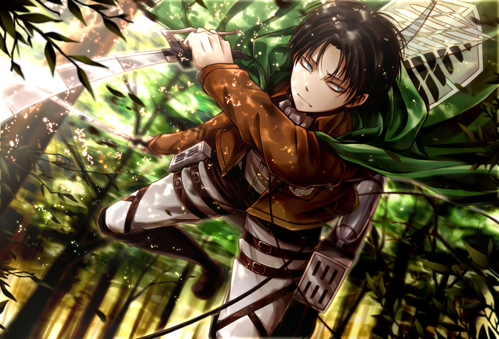 Levi Ackerman from Attack on Titan HD Wallpaper