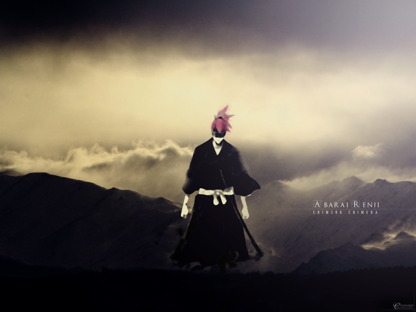 Renji Abarai from Bleach Crimson Chimera HD Wallpaper