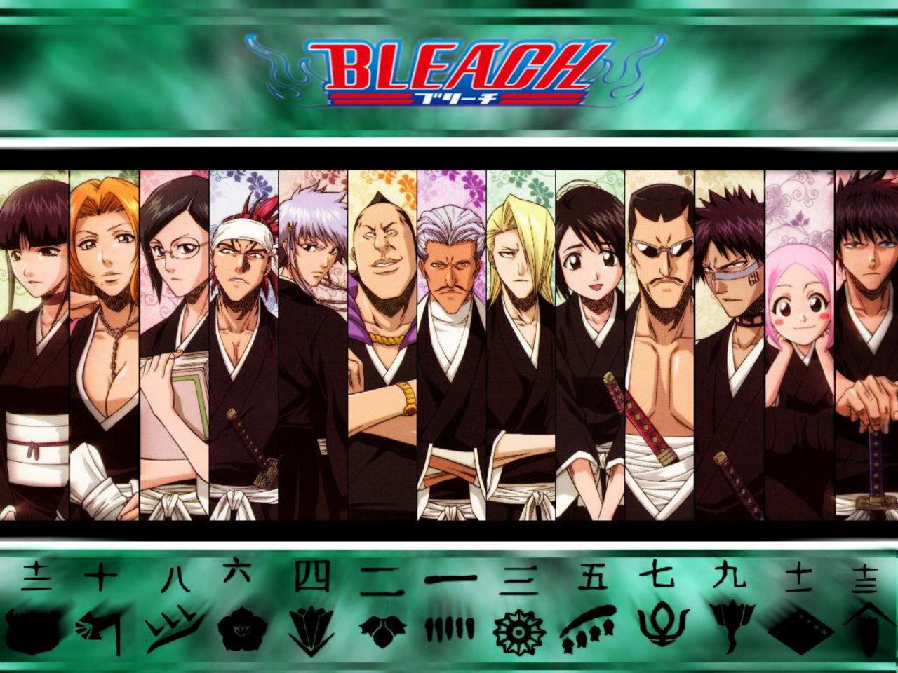Bleach characters HD Wallpaper