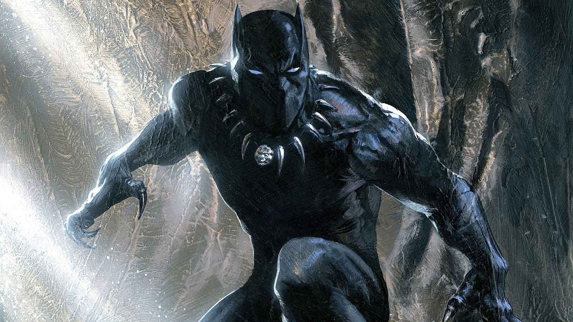 Black Panther from Marvel Comics HD Wallpaper