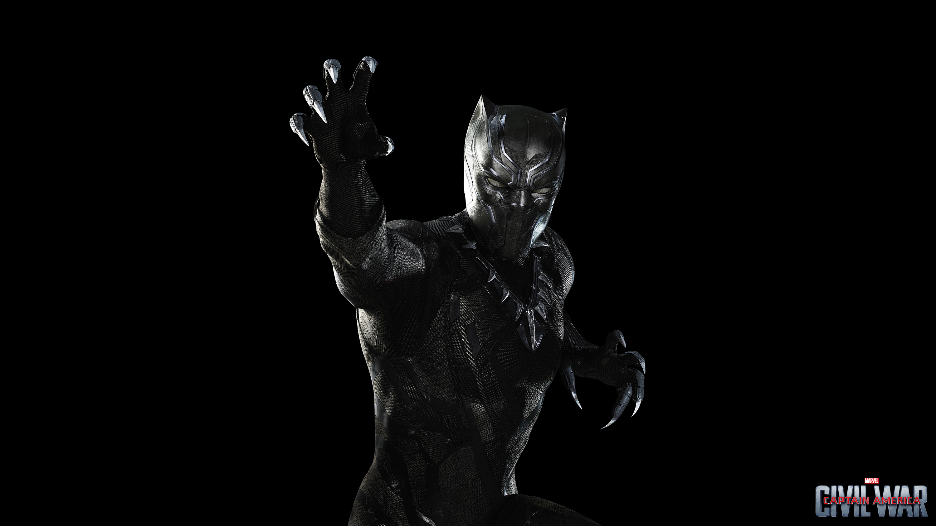 Black Panther from Captain America: Civil War HD Wallpaper
